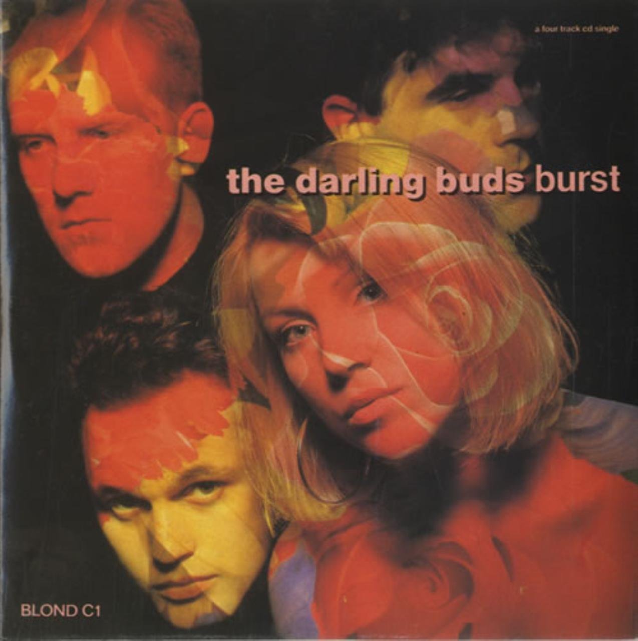 THE DARLING BUDS. BURST. 1988 CD SINGLE IN CARD P/S. BLOND C1. Music