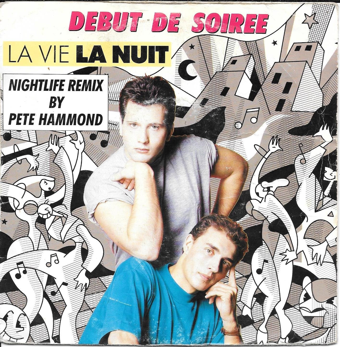 La vie, la nuit (Pete Hammond Remix, 1988) / Vinyl single cd