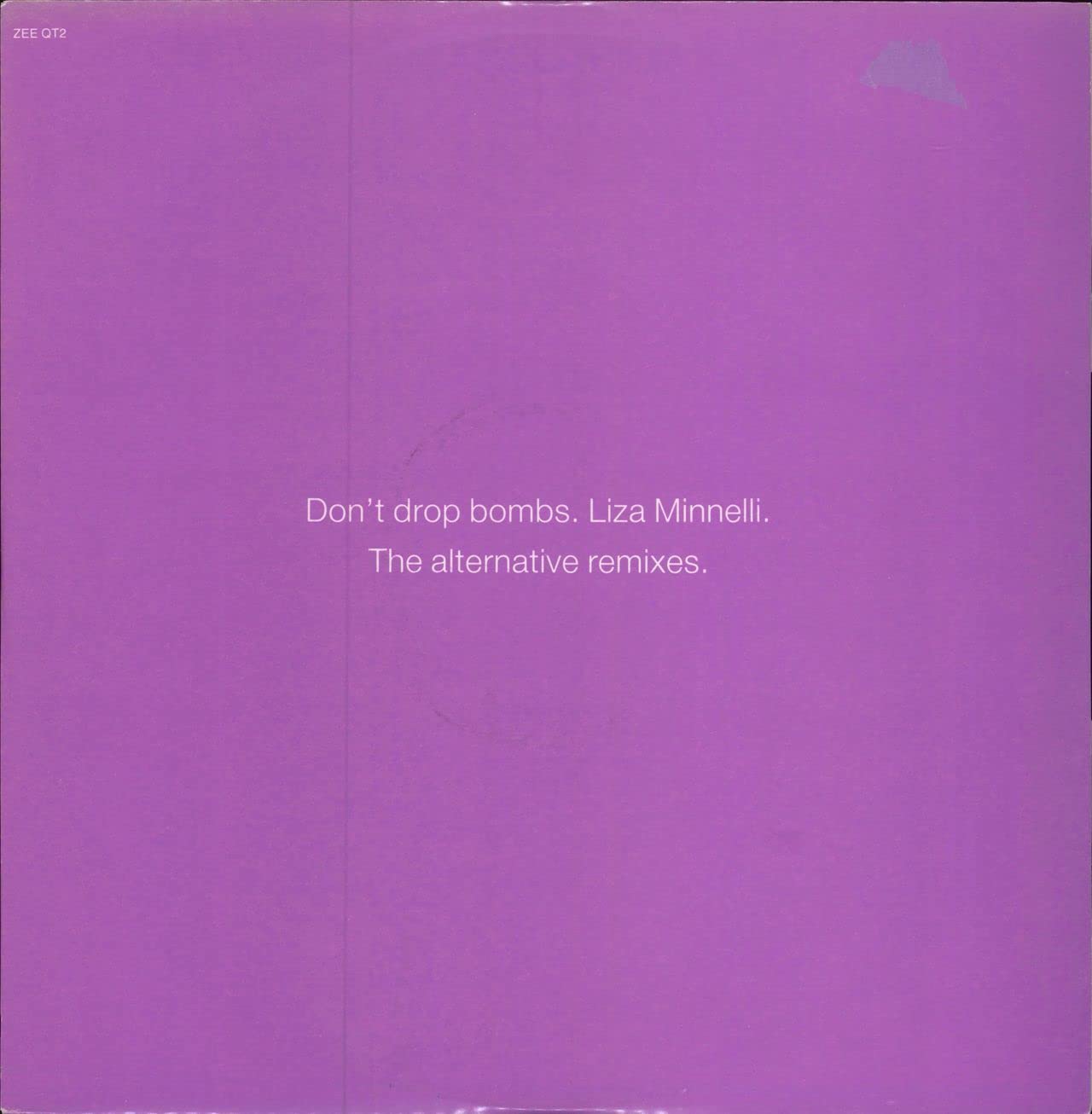 Liza Minnelli / Don't Drop Bombs Music