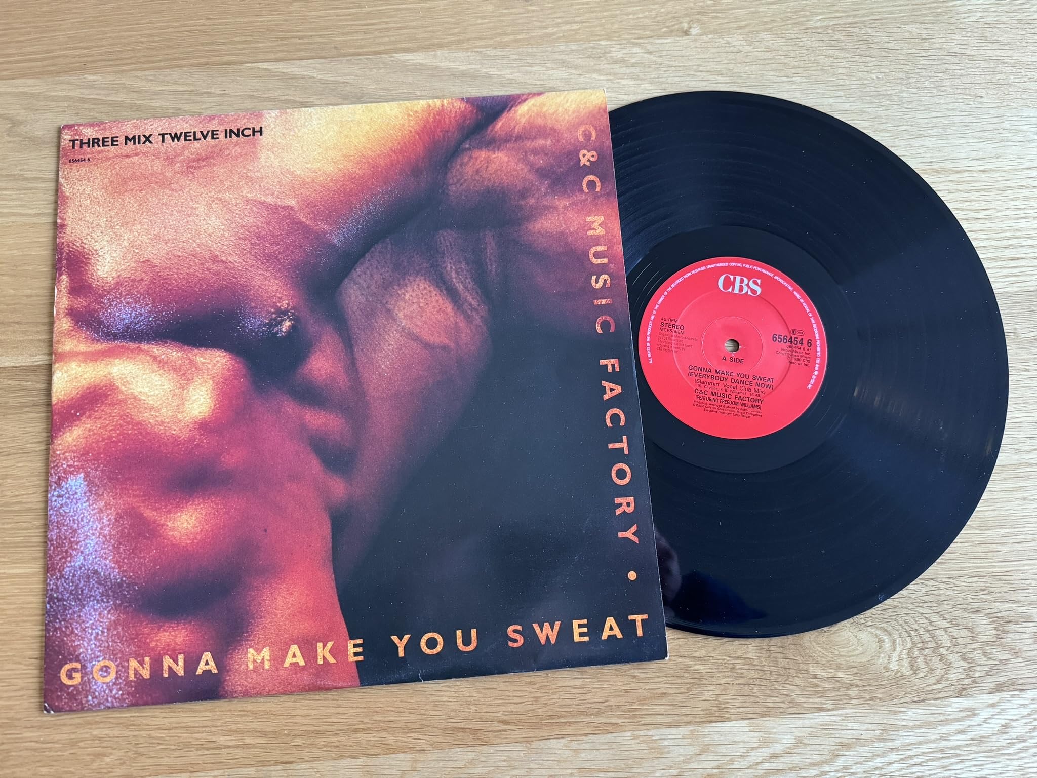 Gonna make you sweat (Slammin' Vocal Club Mix, 1990, feat. Freedom Williams) Pop