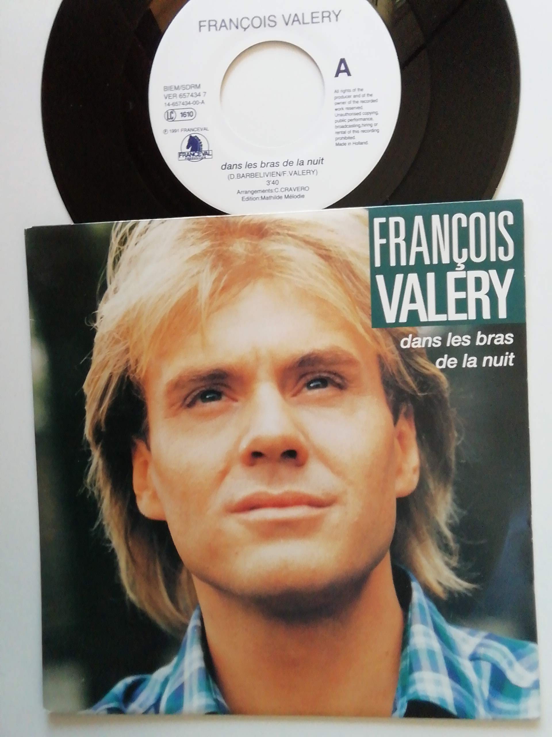 DANS LES BRAS DE LA NUIT - JE SAURAI ENCORE TE DIRE - 45 TOURS - cd