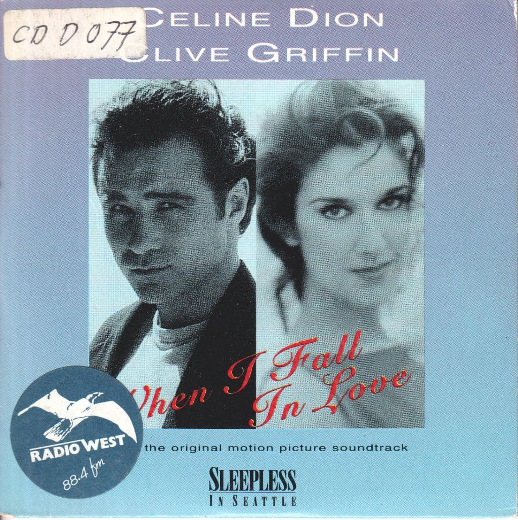 Soundtrack : Sleepless in Seattle - When I fall in love 2-TRACK CARD SLEEVE 1) When I fall in love 2) If I were you CDSINGLE Music