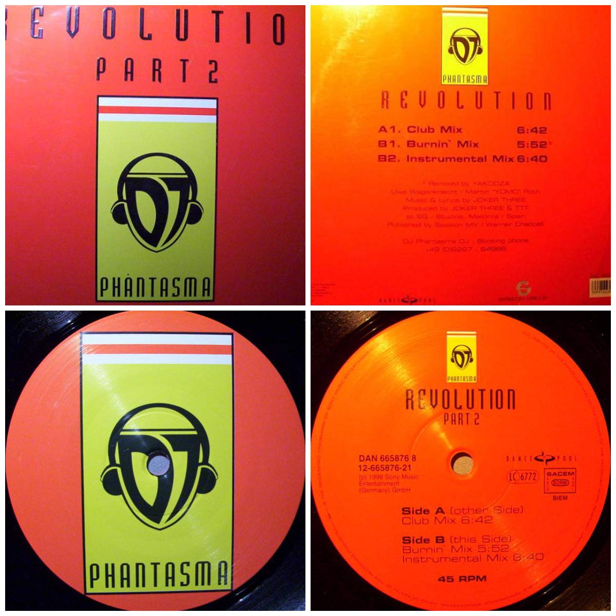 Revolution-Part 2 (Club/Burnin'/Instr. Mixes, 1998) Music