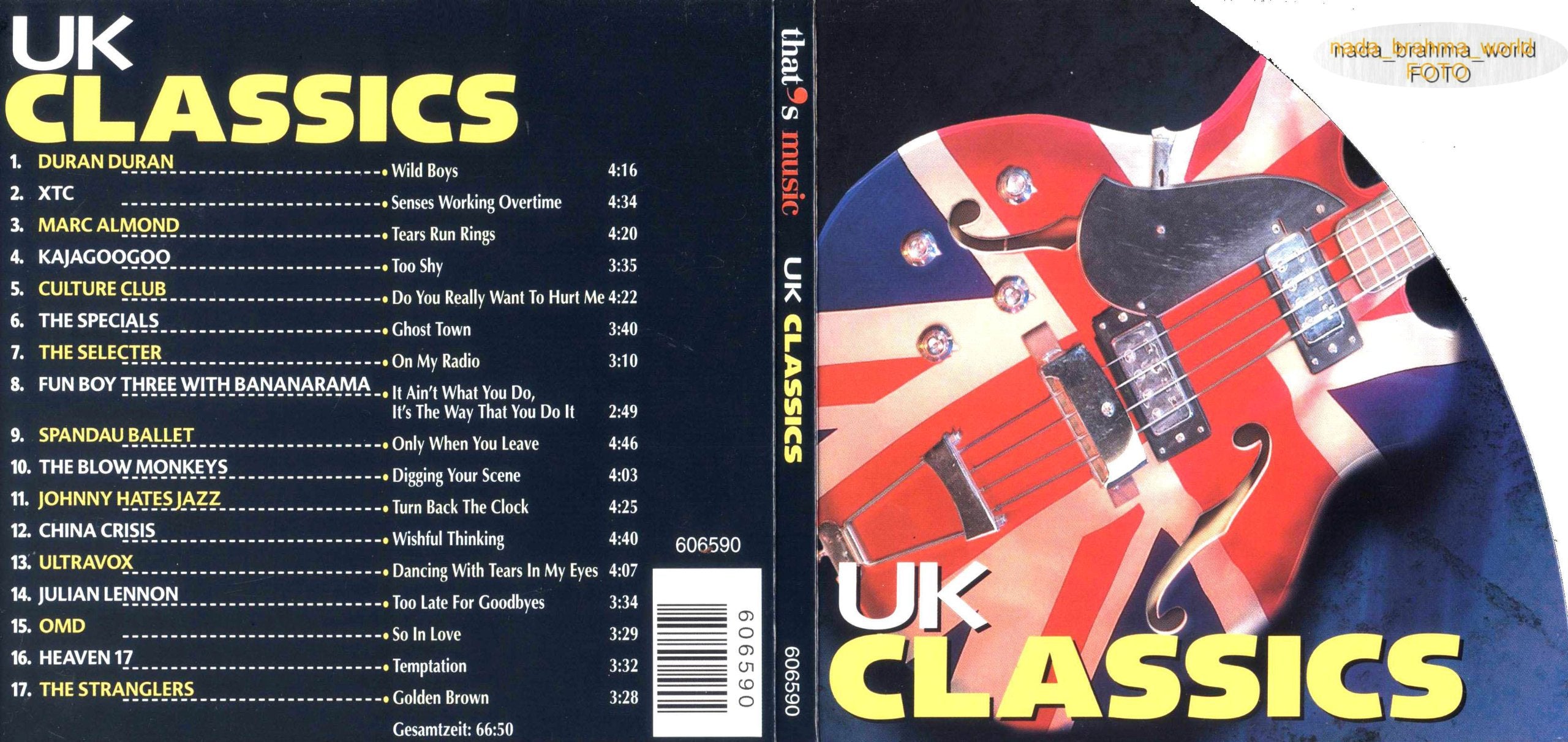 That's Music: UK Classics (Gesamtzeit: 66:50) Music
