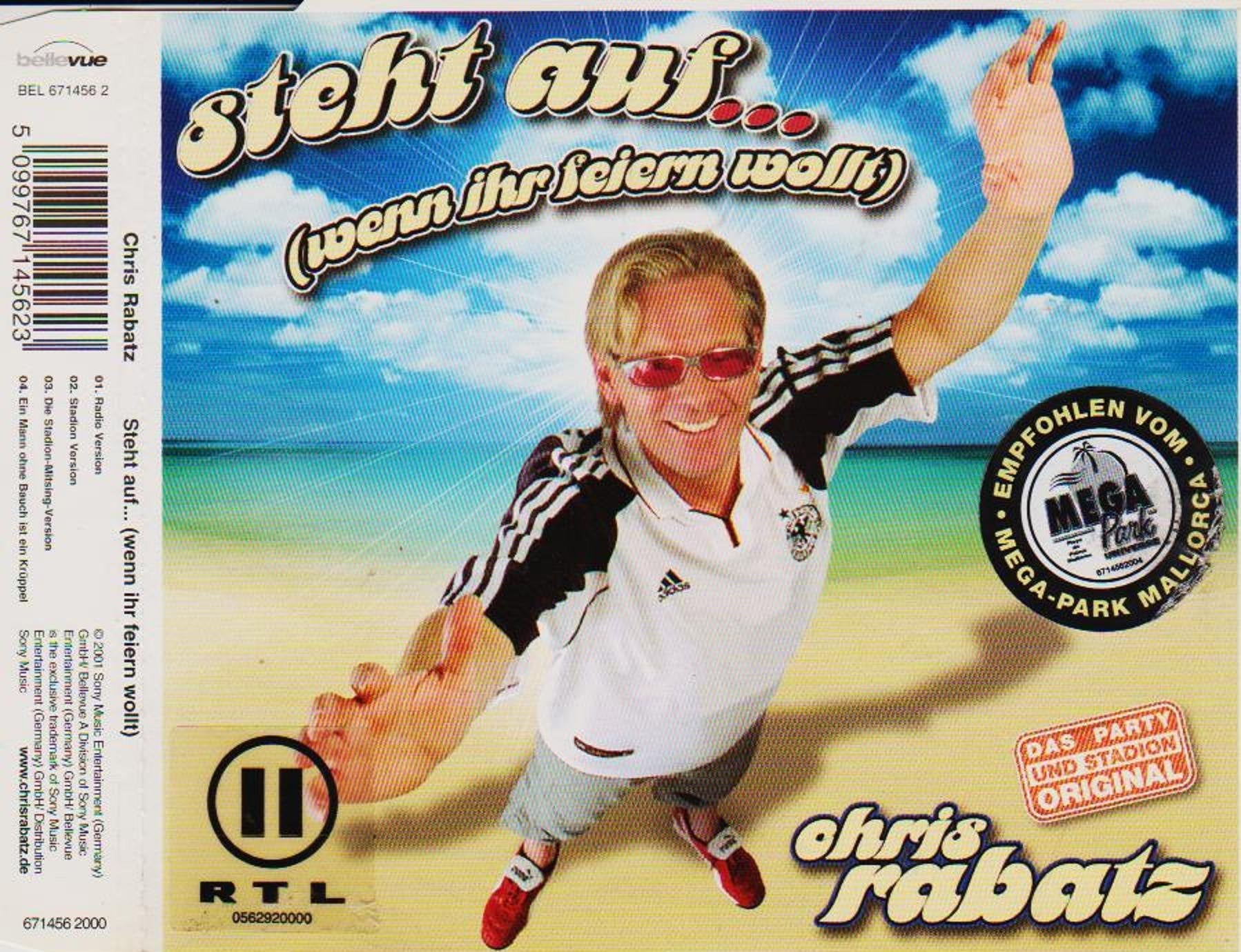 steht auf wenn ihr feiern wollt - Zusatz-Titel: Ein Mann ohne Bauch ist ein Krüppel German Schlager & Volksmusik