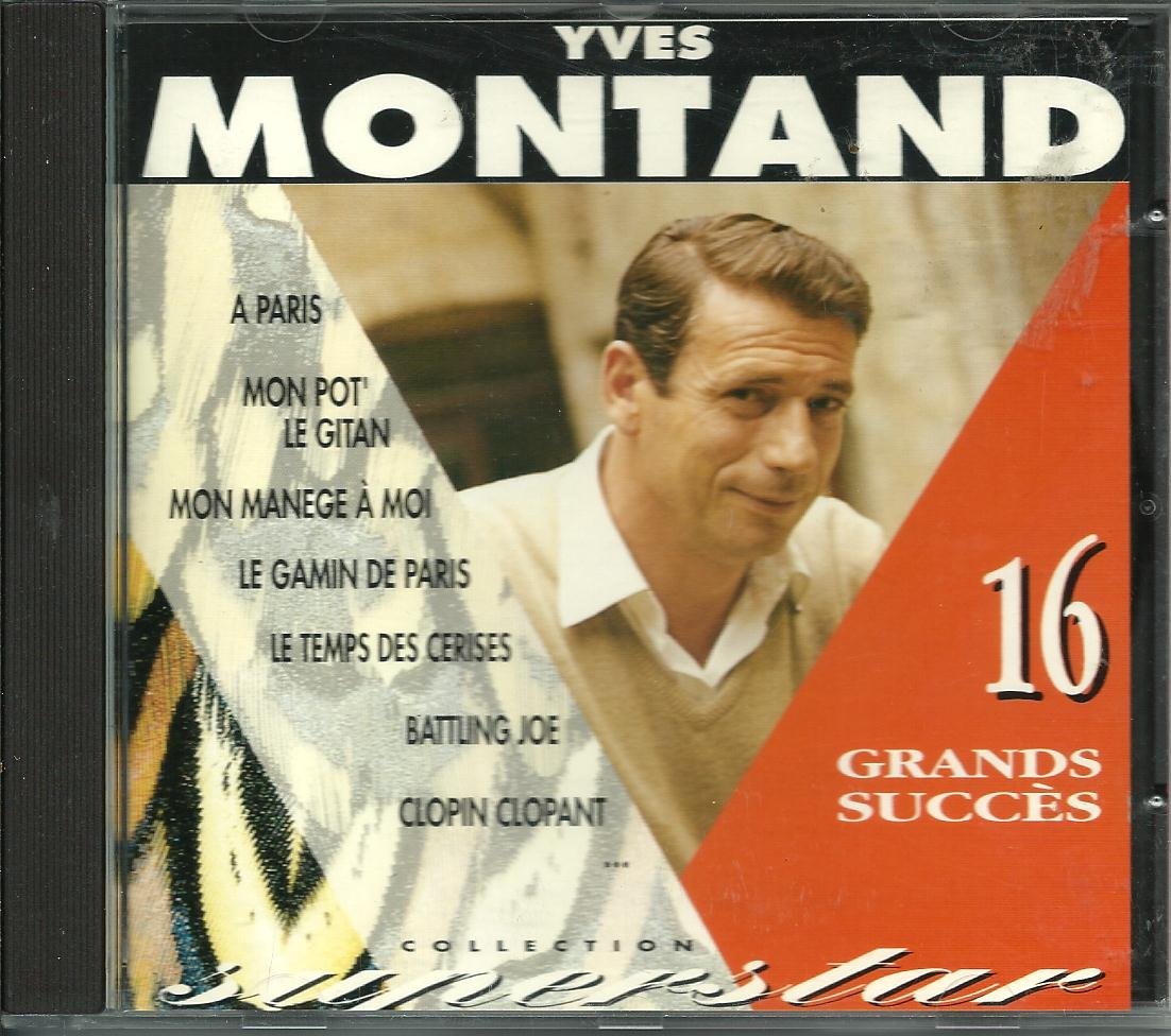 MONTANT 16 TITRES : Mon pot le gitan , A Paris , Mon manége a moi …........ cd