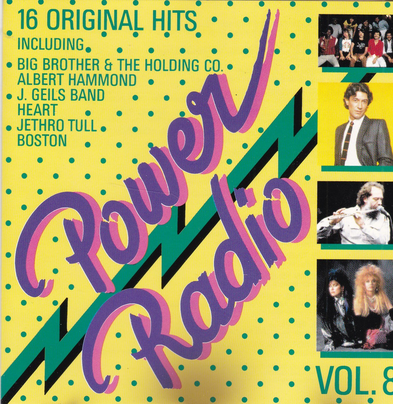 J. Geils Band, Heart, Boston, Quaterflash, Shadows, Jethro Tull.. Music