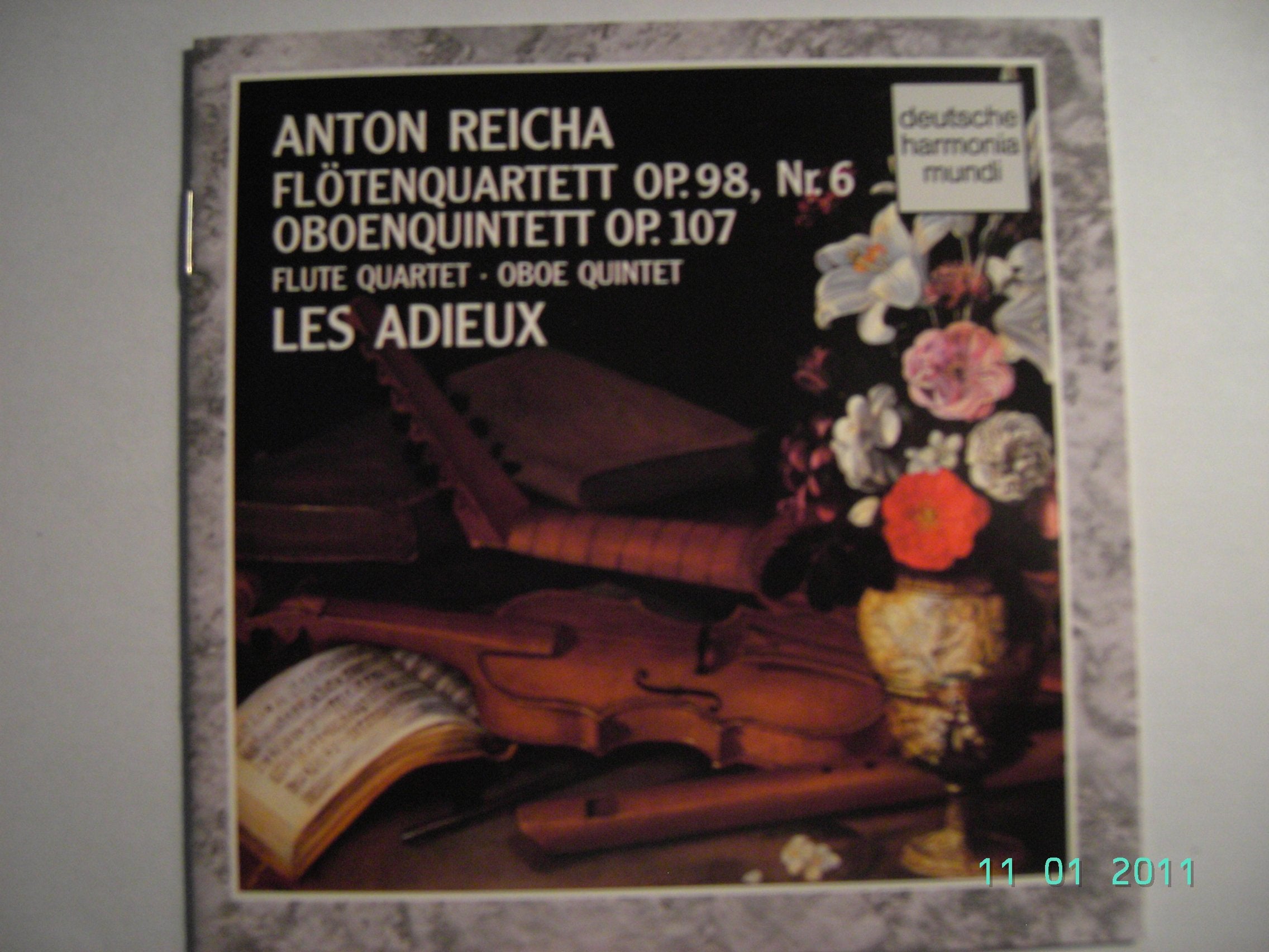 Les Adiuex Flötenquartett op.98 und Oboenquintett op.107 Music