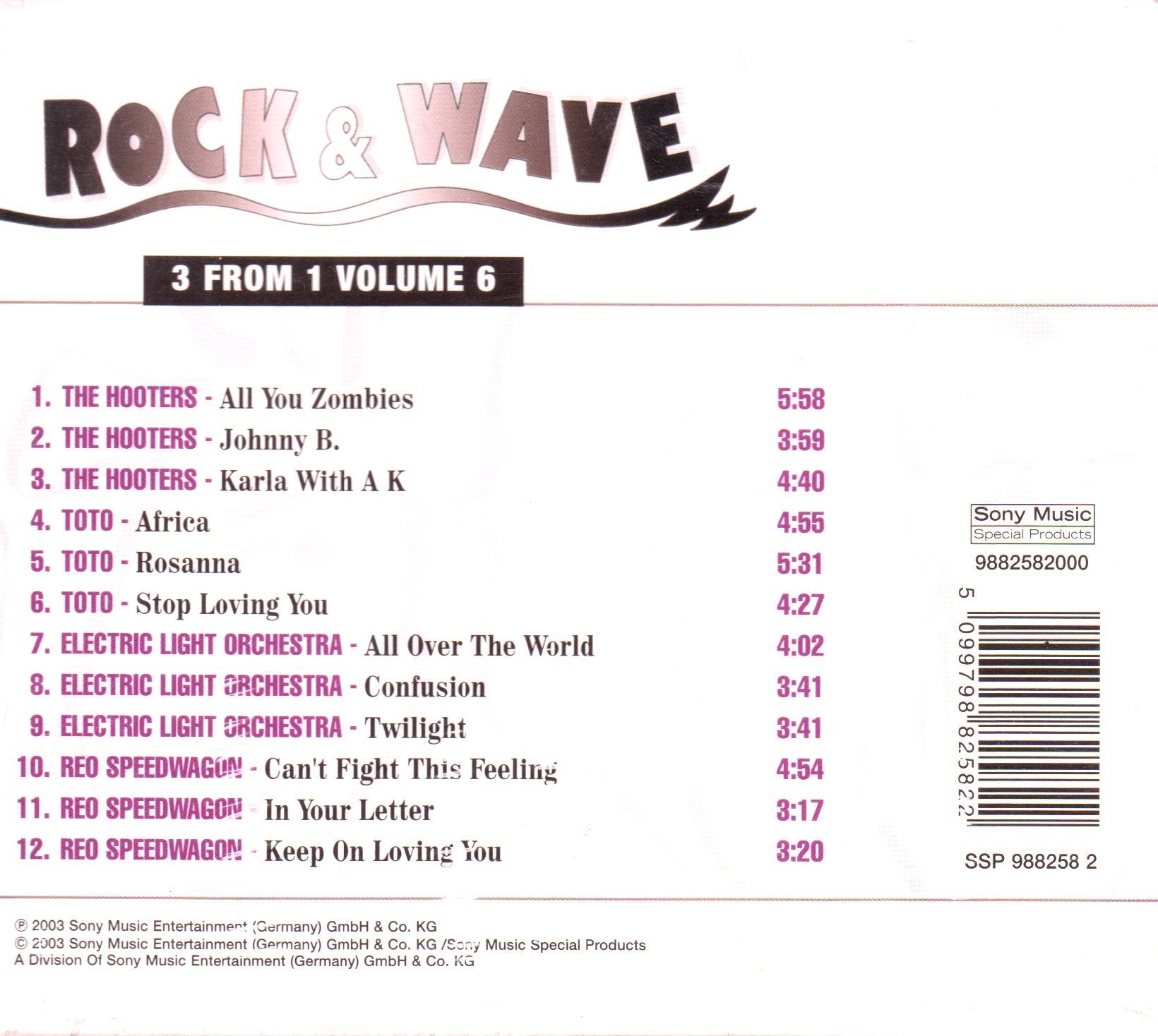 Rock & Wave - 3 From 1 Vol. 6 (Ltd.Ed.) Music