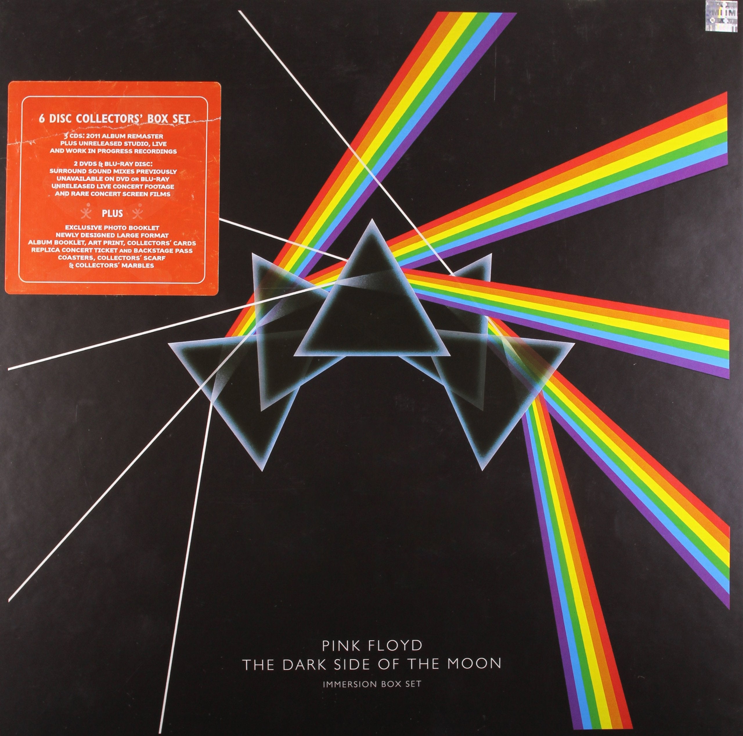 Dark Side Of The Moon Immersion Box (3 CDs, 2 DVDs, 1 Blu-ray) Rock