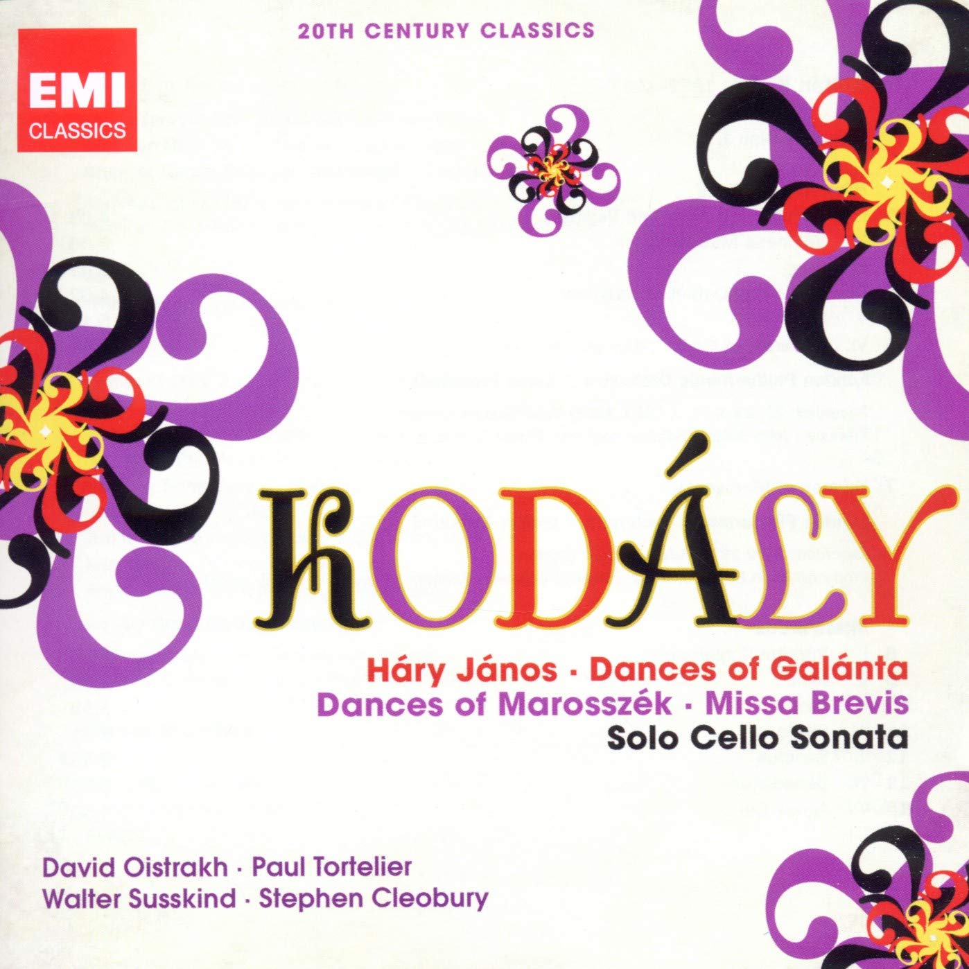 Kodaly: Hary Janos / Dances of Galanta / Dances of Marosszek / Missa Brevis cd