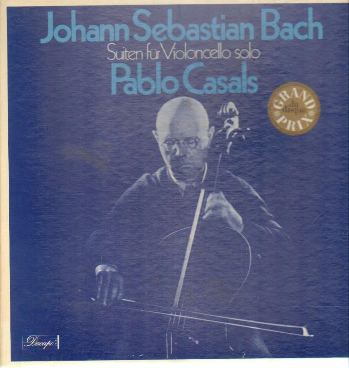Bach: Les 6 Suites pour Violoncelle Seul / Suiten für Violoncello solo Music