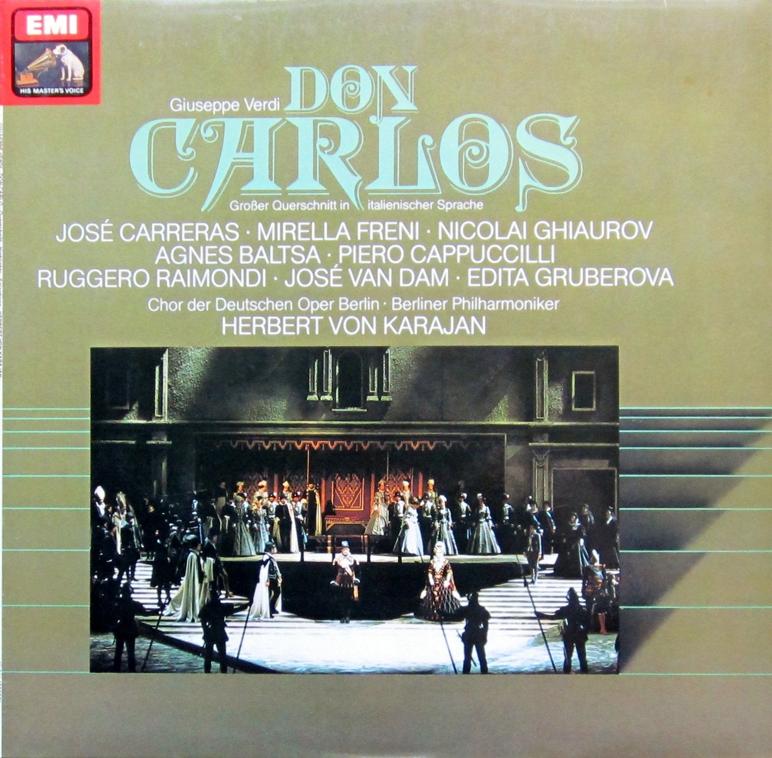 Verdi: Don Carlos (Großer Querschnitt in italienischer Sprache - Berlin 1978) Classical