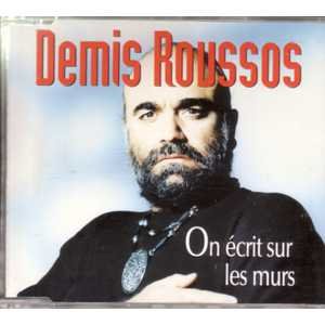 On ecrit sur les murs 3-track jewel case maxi cd single cd