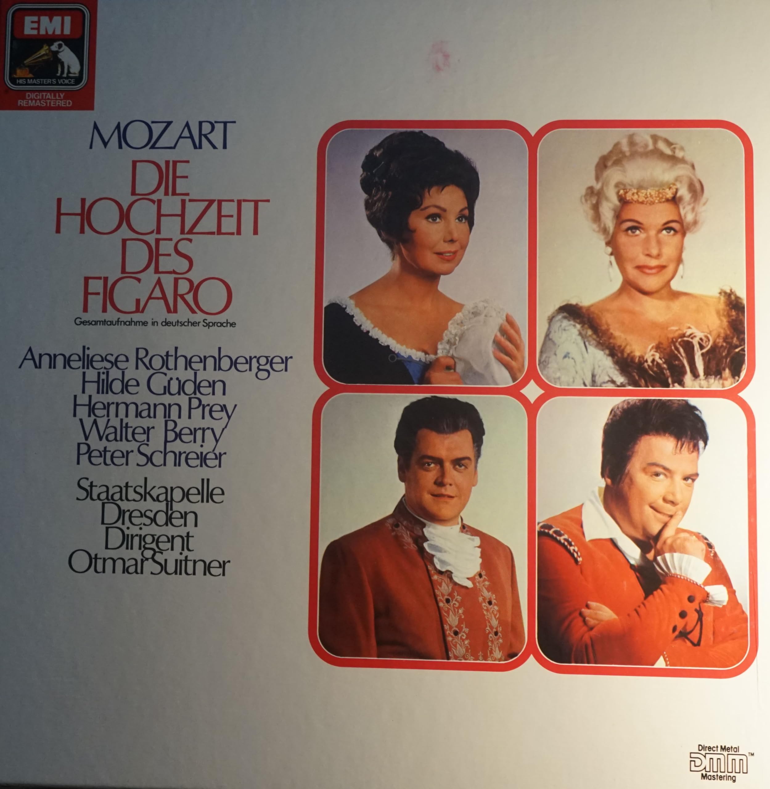 Mozart: Die Hochzeit des Figaro (Gesamtaufnahme, deutsch) cd