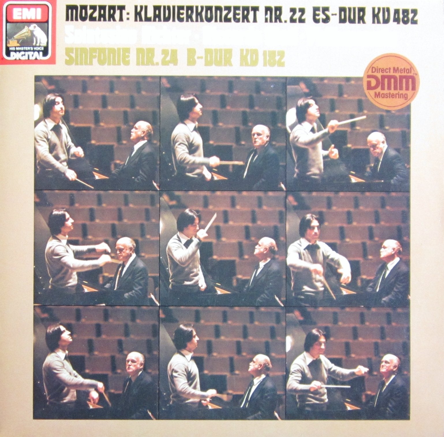 Klavierkonzert Nr.22 Es-Dur KV 482 / Sinfonie Nr.24 B-Dur KV 182-LP cd