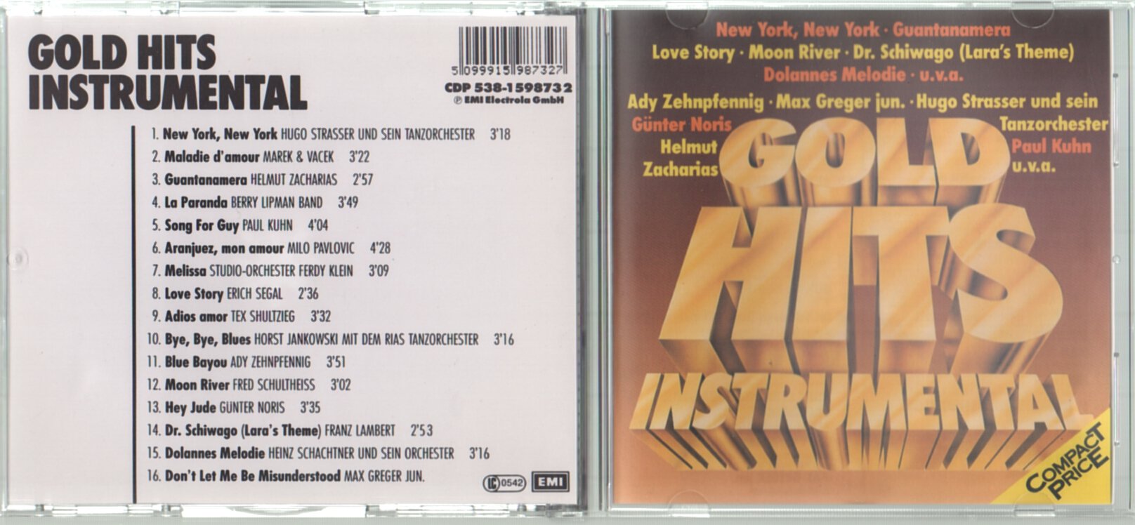 Gold Hits Instrumental (UK Import) Pop