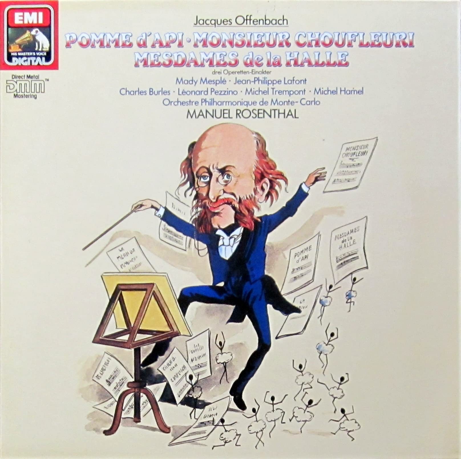 Pomme d'Api (Vinyl) Monsieur Choufleuri Mesdames de la Halle Music