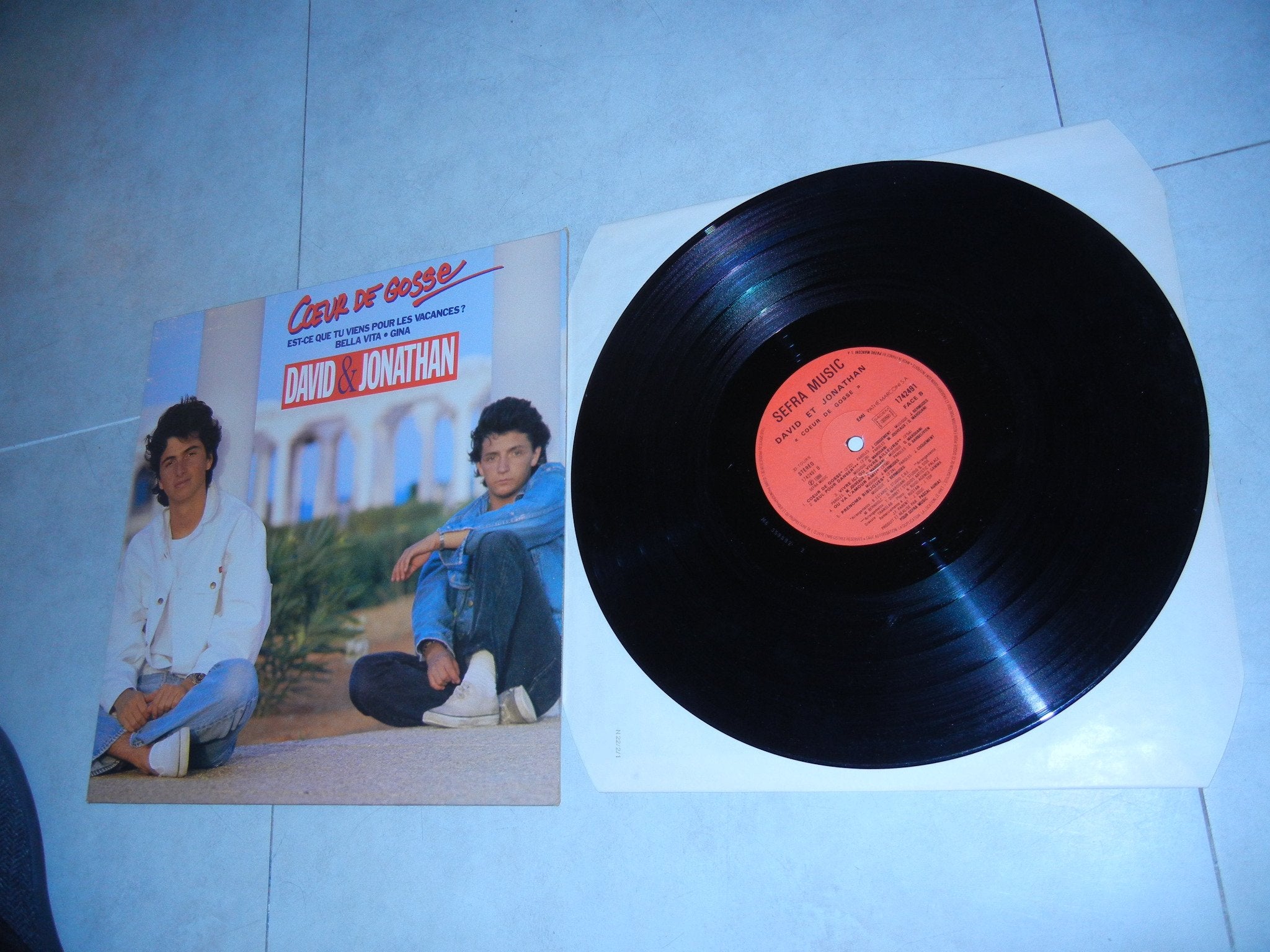 Coeur de gosse (1988) / Vinyl record cd