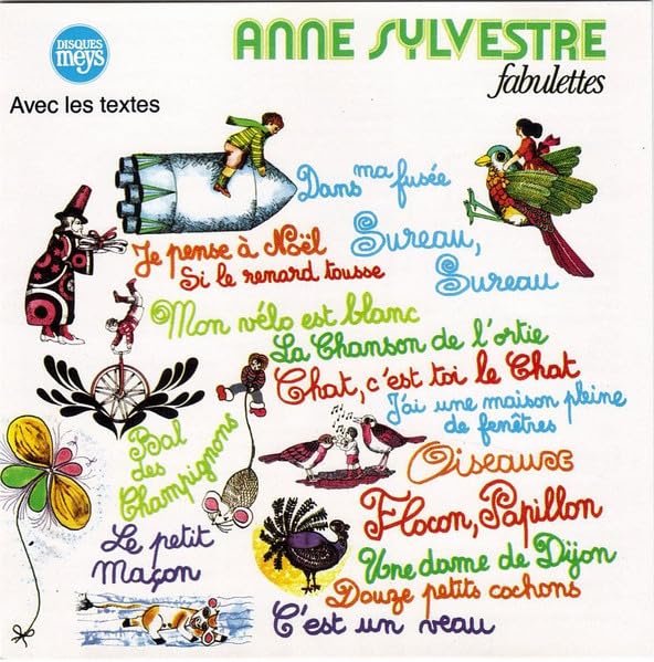 15 Fabulettes pour les grands et les petits d'Anne Sylvestre cd