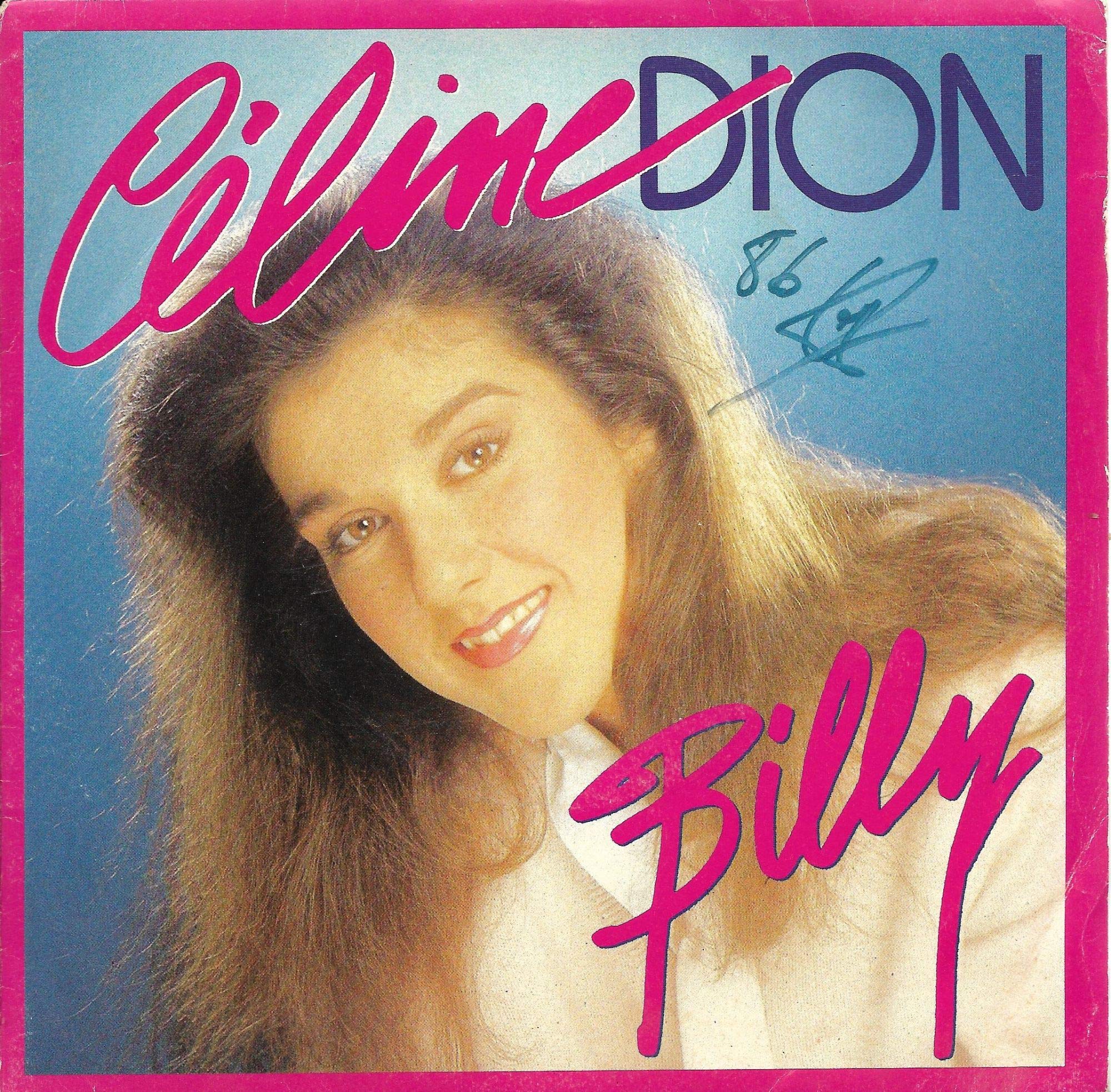 CELINE DION billy/en amour SP 1986 Emi cd