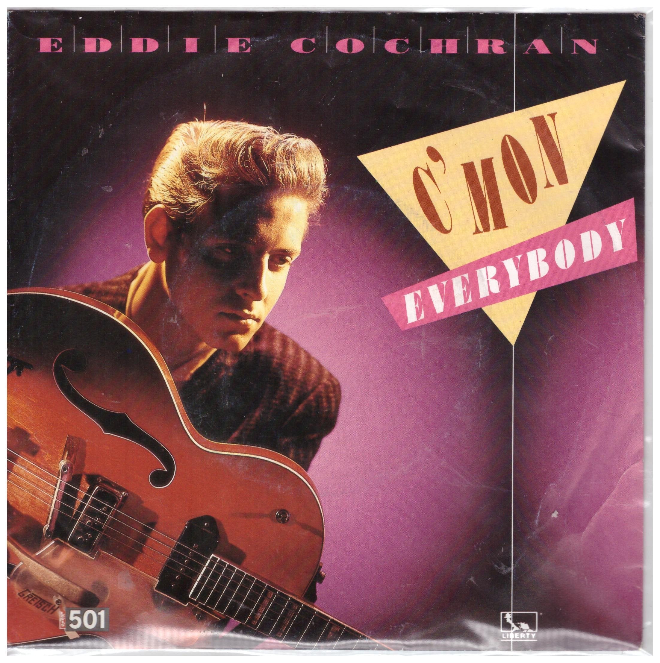 C'Mon Everybody - Eddie Cochran 7" 45 Music