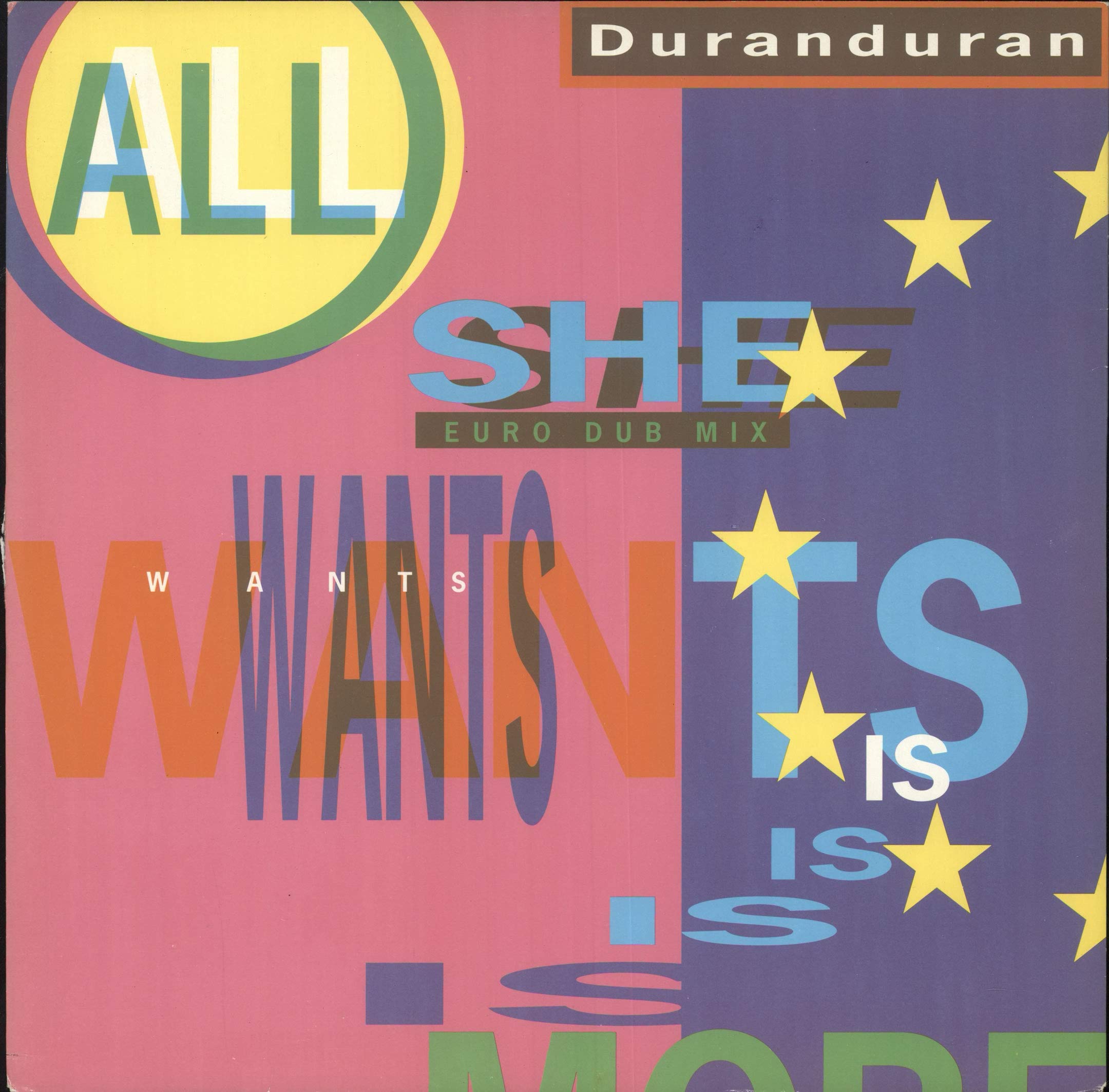All she wants is (Euro Dub Mix, 1988) Music