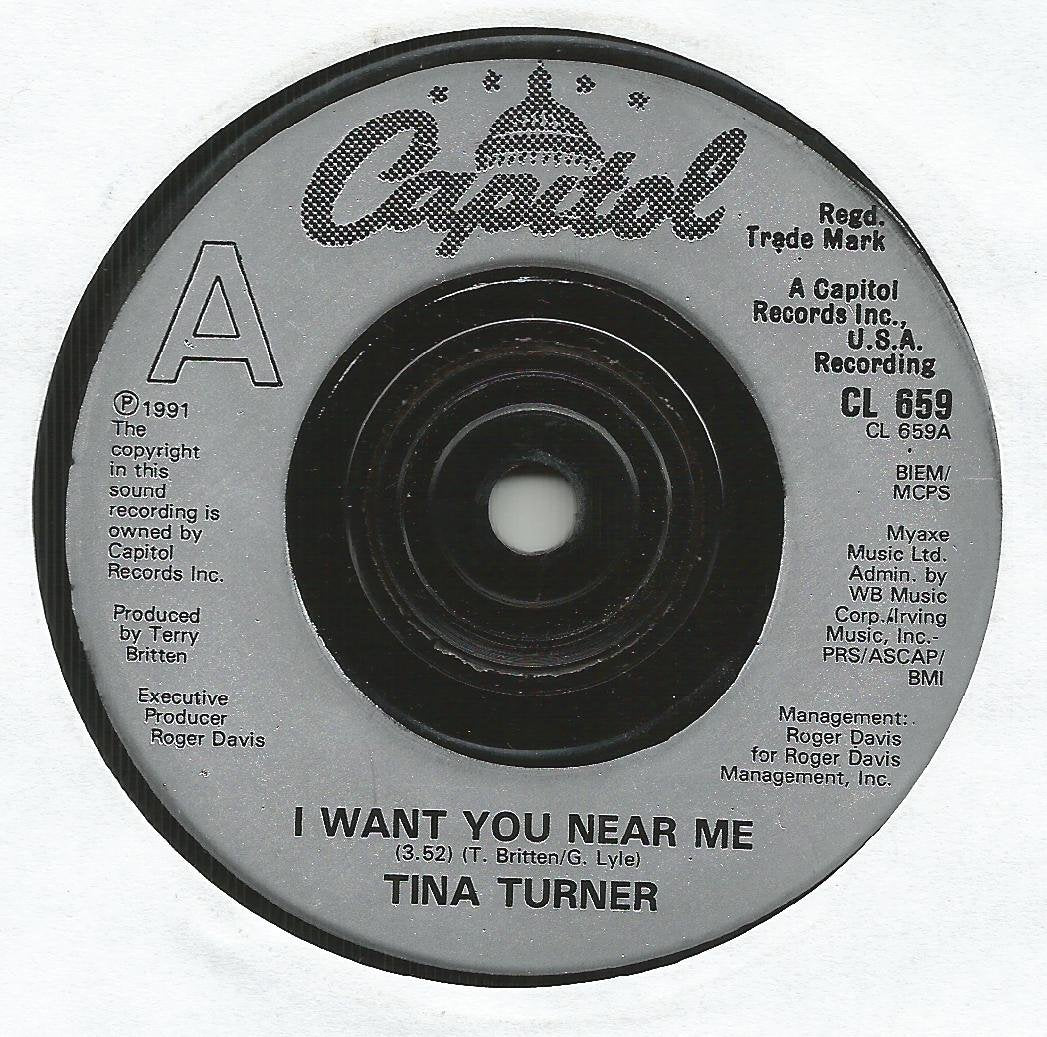 I want you near me (1991) / Vinyl single Music