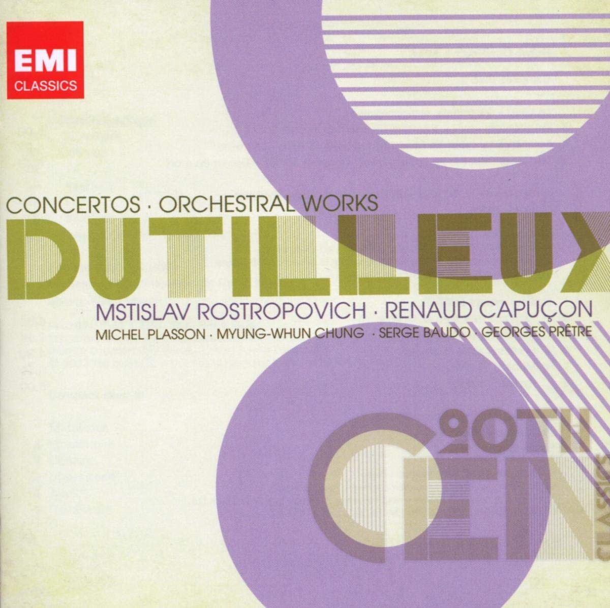 Henri Dutilleux (Concertos/ Orchestral Works) Classical
