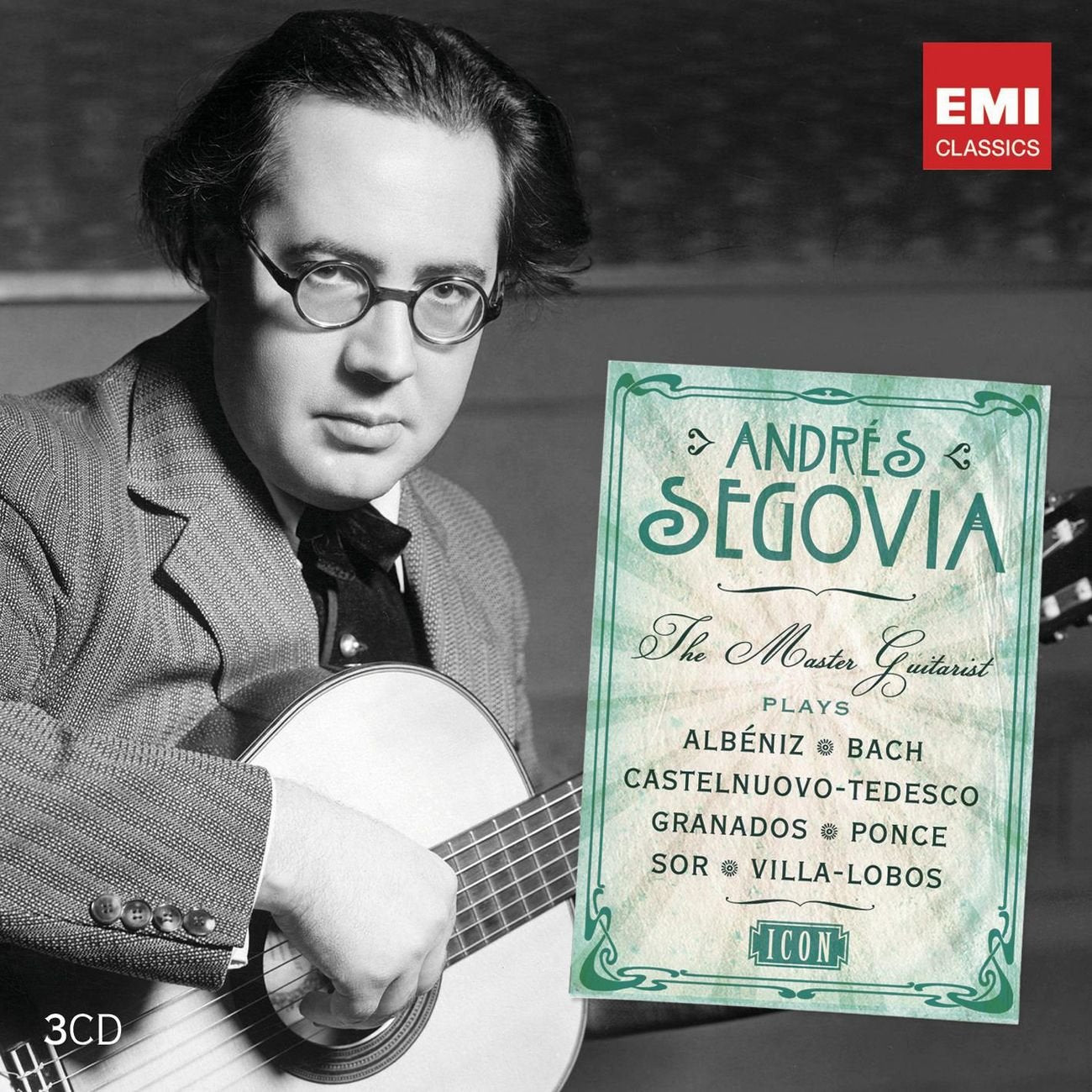 Icon: Andres Segovia (Limited) cd