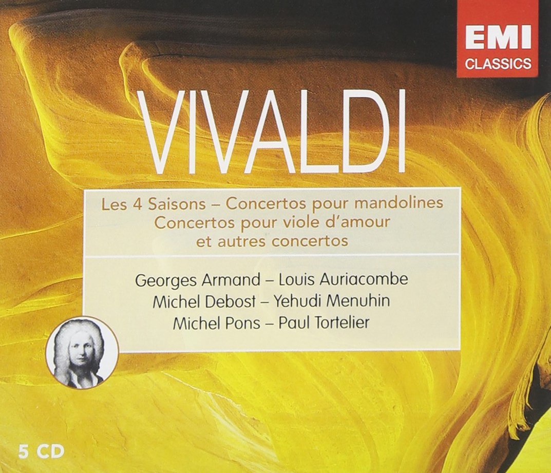Les 4 Saisons - Concertos Pour Mandolines - Concertos Pour Viole D'Amour (Coffret 5 CD) Classical