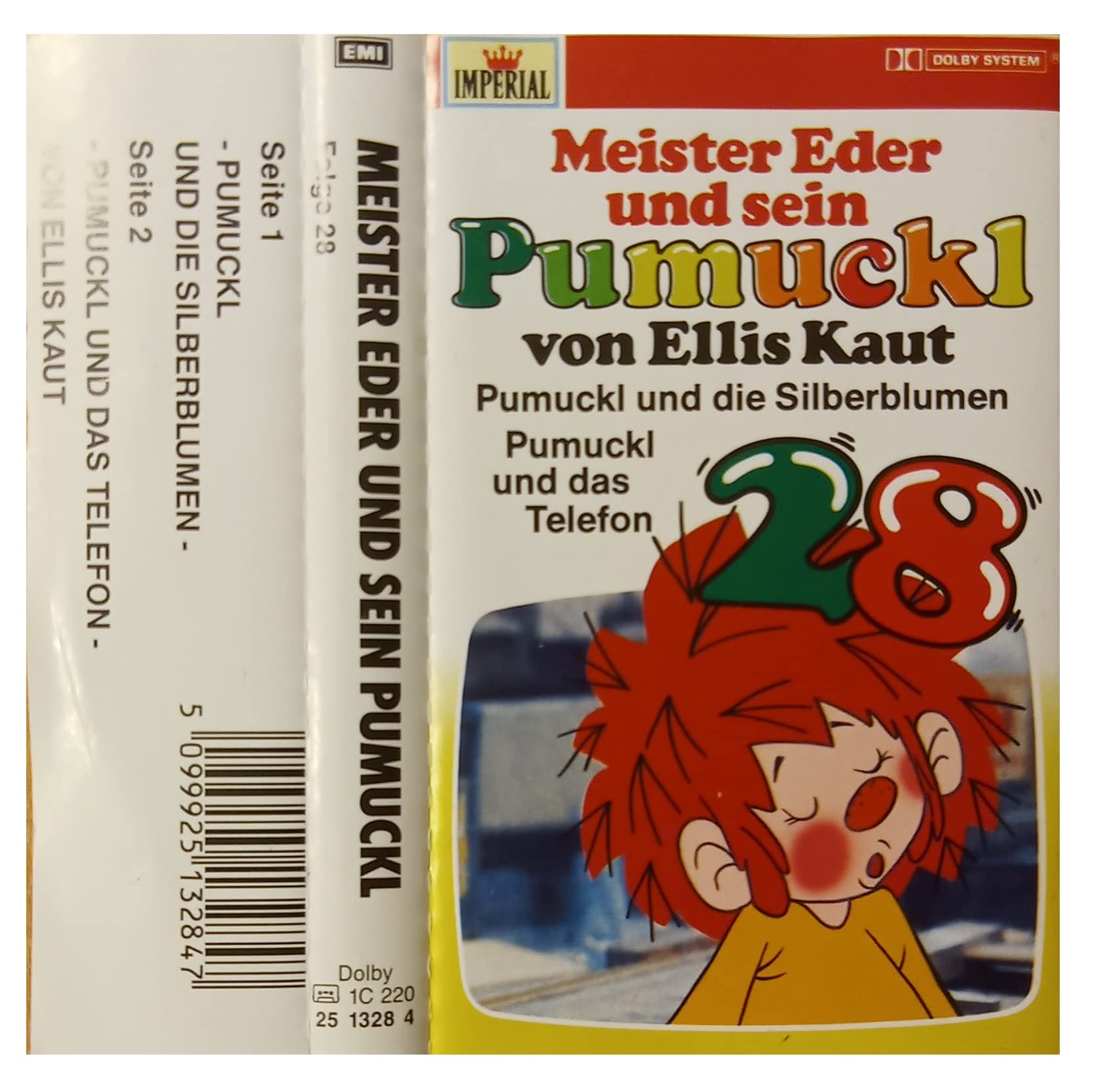 Meister Eder und sein Pumuckl Hörspiel MC 028 28 Pumuckl und die Silberblumen + Pumuckl und das Telefon EMI Imperial Children & Young People Audio Books
