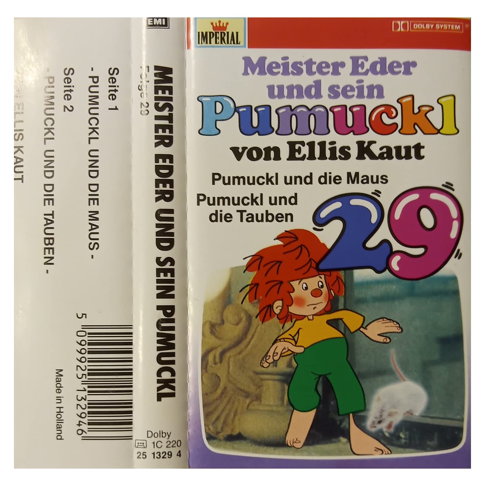 Meister Eder und sein Pumuckl Hörspiel MC 029 29 Pumuckl und die Maus + Pumuckl und die Tauben EMI Imperial Children & Young People Audio Books