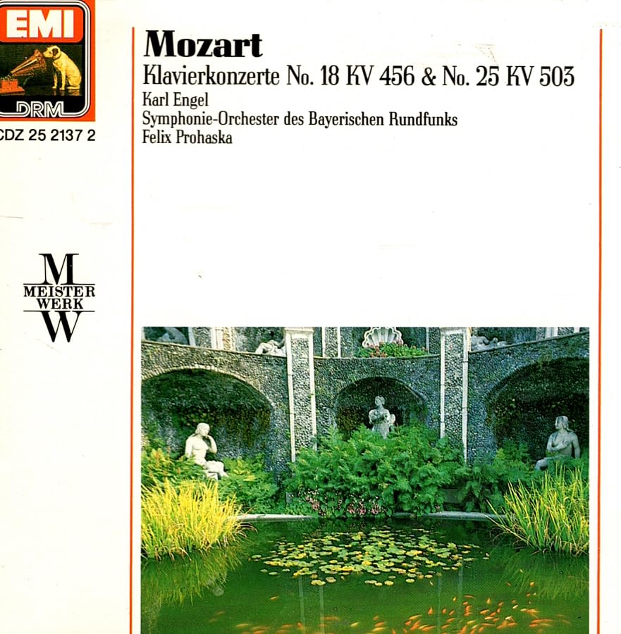 W.A.Mozart : Klavierkonzerte No.18 KV456 & No. 25 KV 503 . Music