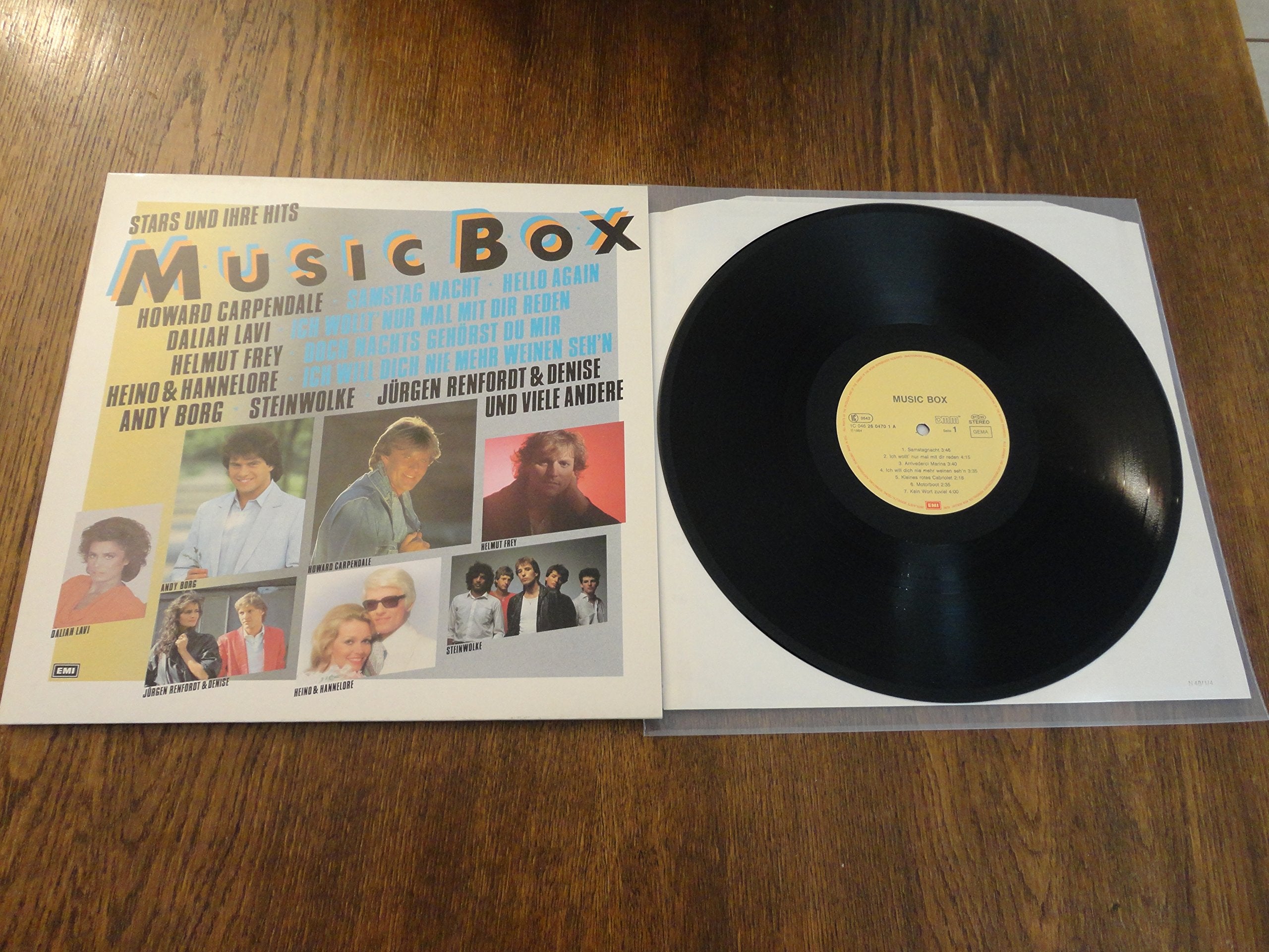 Howard Carpendale, Daliah Lavi, Hajo Bender, Heino,... / Vinyl record Music
