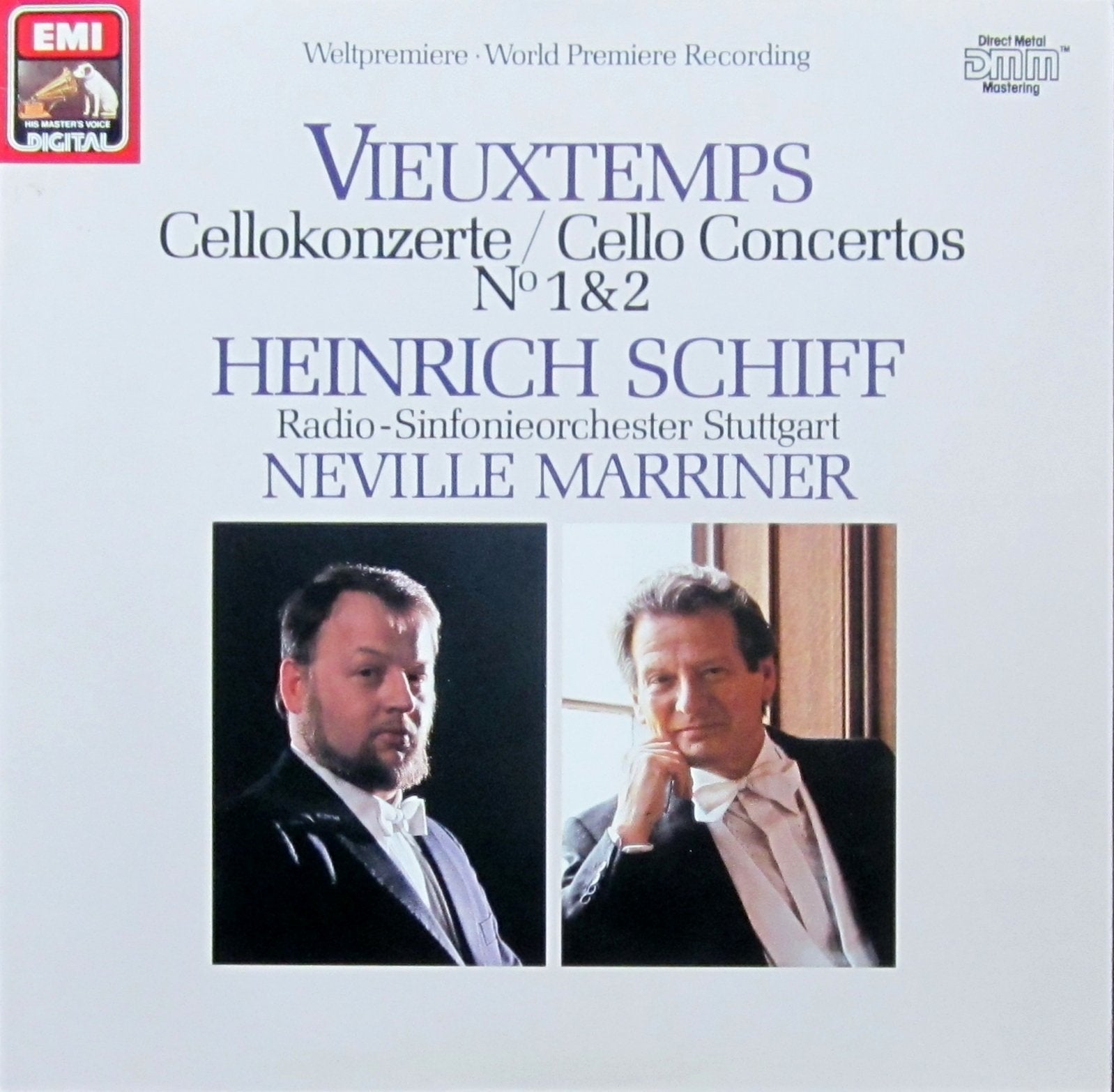 Vieuxtemps: Cellokonzerte / Cello Concertos No. 1 & 2 Music