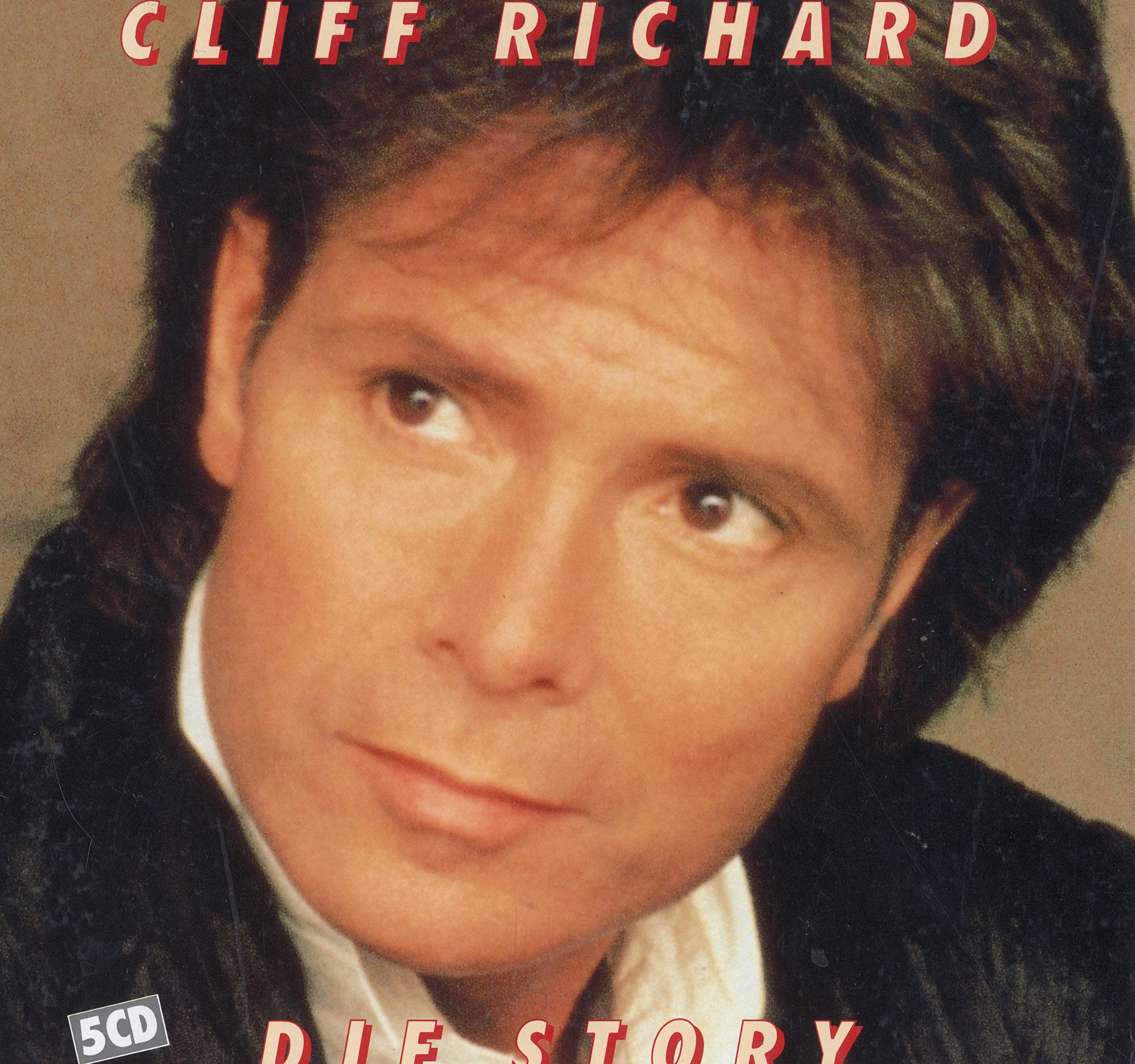 CLIFF RICHARD - DIE STORY 5 CD-Box im LP-Format ( 32,5 cm x 33 cm ) cd