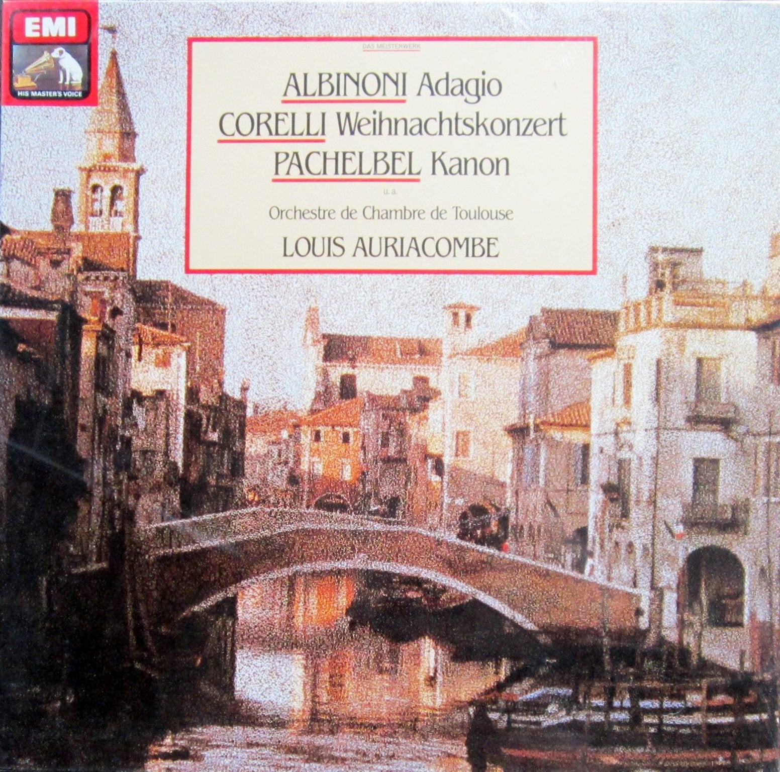 Adagio/Corelli: Weihnachtskonzert/Pachelbel: Kanon (EMI) / Vinyl record Music