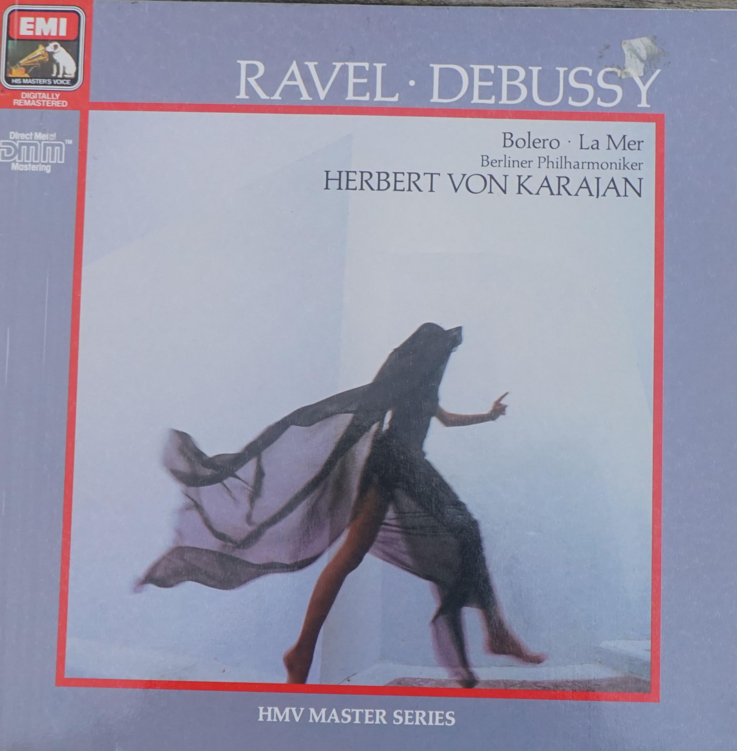 La mer/Ravel: Pr駘ude l'Apr鑚-midi d'un faune/Bolero (EMI, 1978/87) / Vinyl record Classical