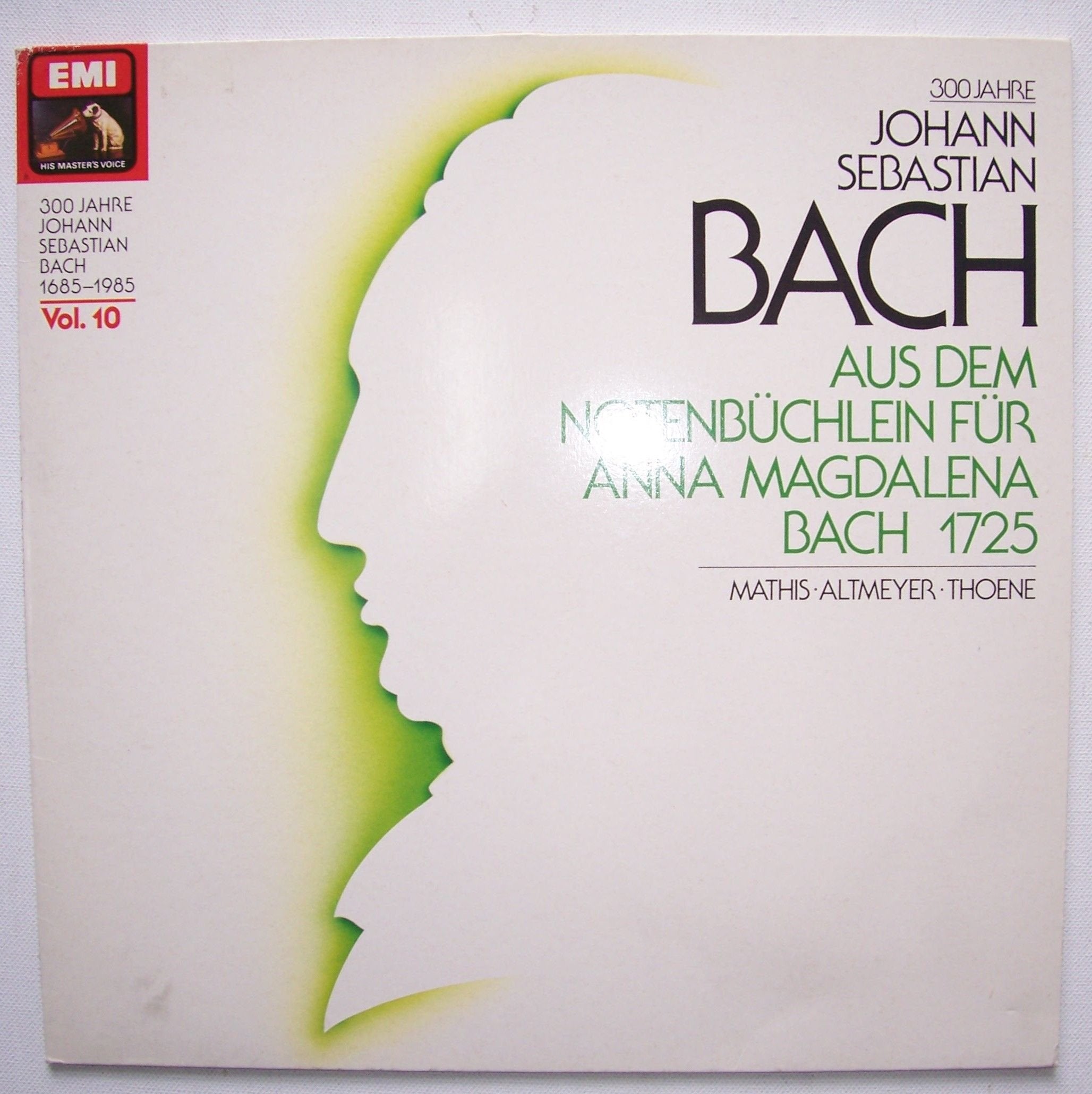 Bach: Aus dem Notenbüchlein der Anna Magdalena Bach (Vinyl-LP) book