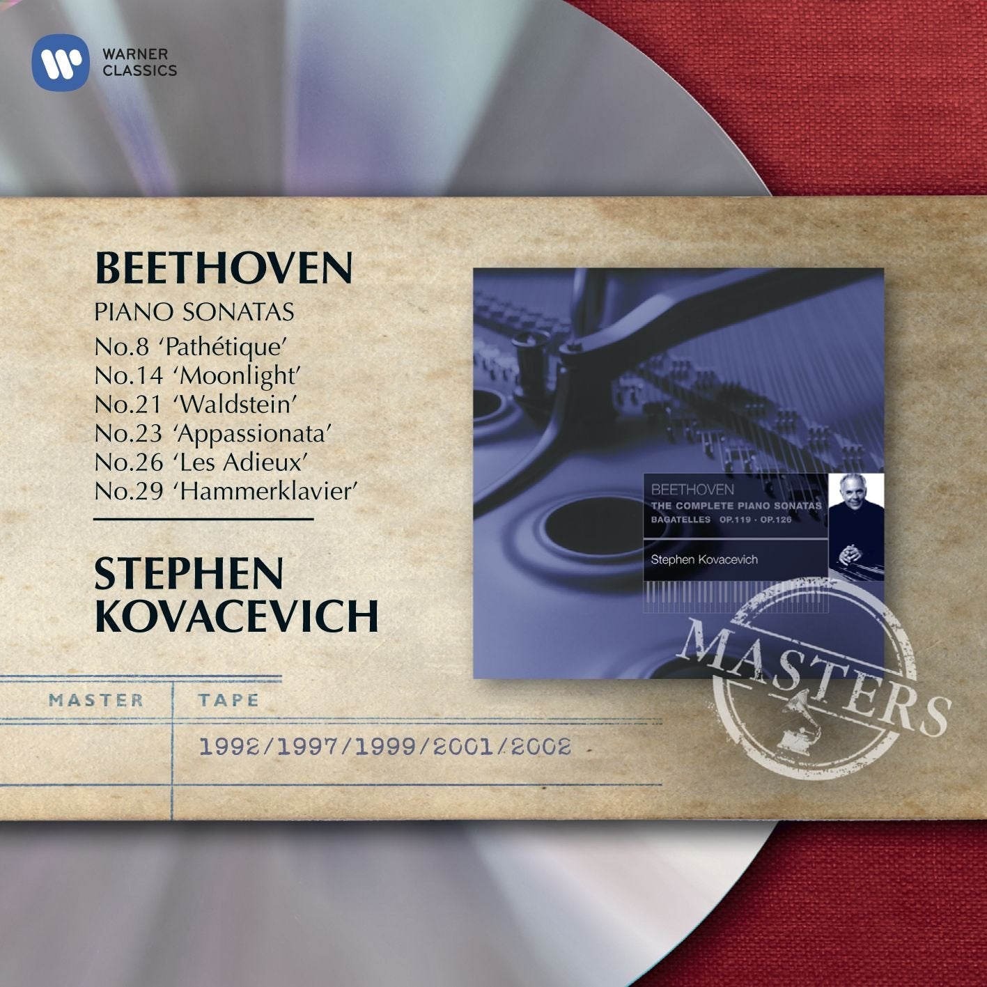 Beethoven: Klaviersonaten 8,14,21,23,26, 29 Classical