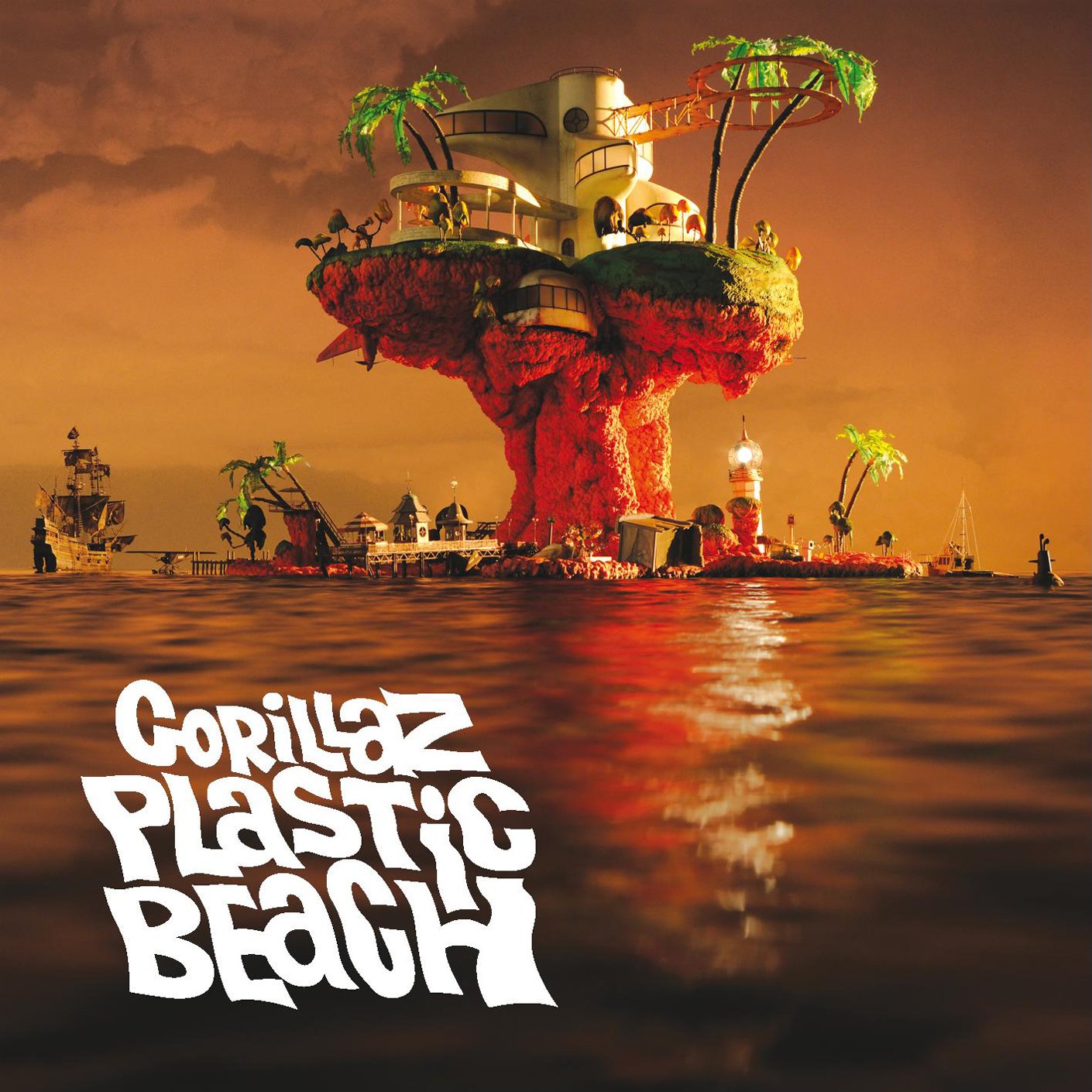 Plastic Beach Rock
