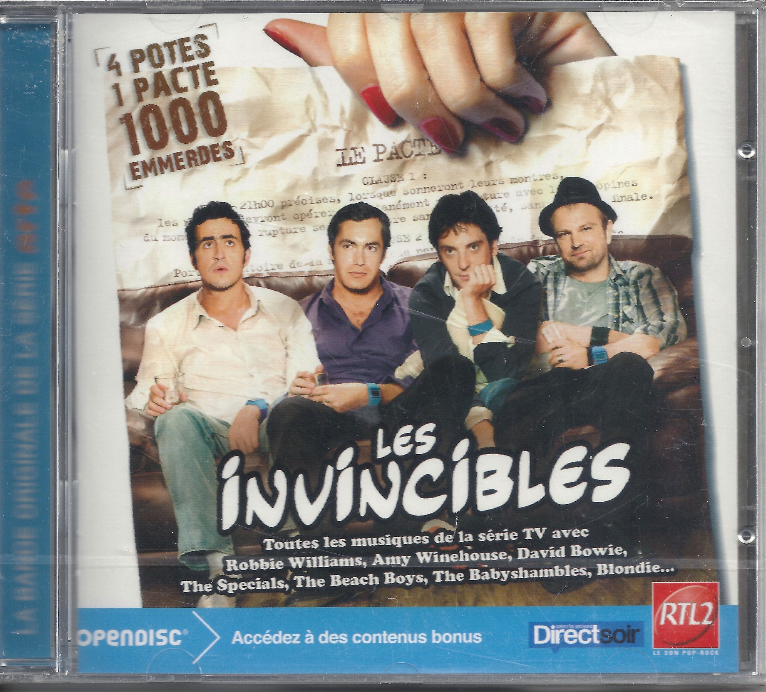Les Invincibles (Bof) cd