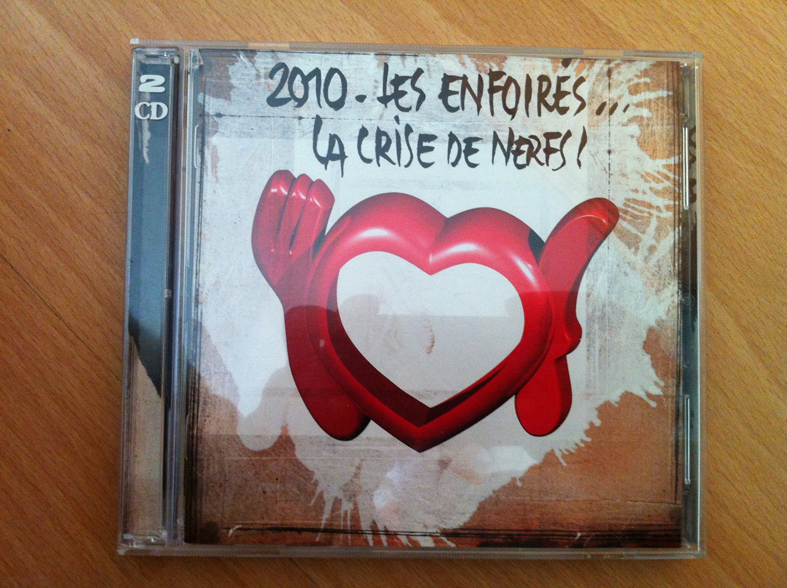 2010 Les Enfoirés... La Crise De Nerfs ! (2 CD) cd