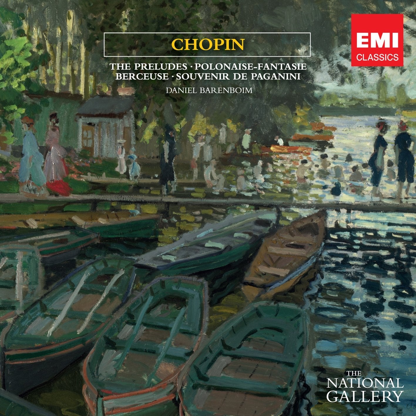 Chopin: The Preludes, Polonaise-Fantasie, Berceuse, Souvenir de Paganini (National Gallery Collection) Classical