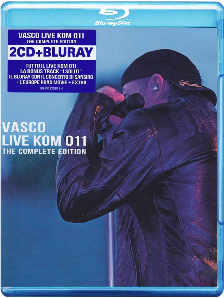 Vasco Rossi - Live Kom 011 - The complete edition (+2CD) Films