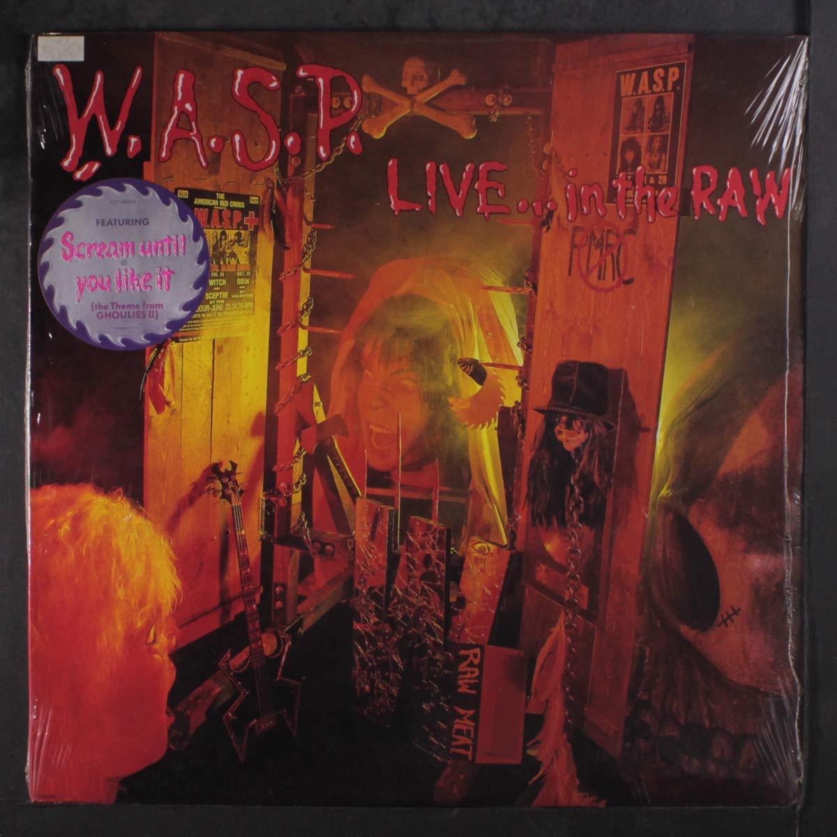 Live.in The raw (1987) cd