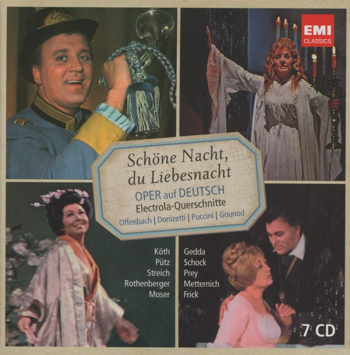 Schöne Nacht, du Liebesnacht - Rossini, Donizetti, Puccini, Adam, Offenbach, Gounod (Electrola Querschnitte) Classical