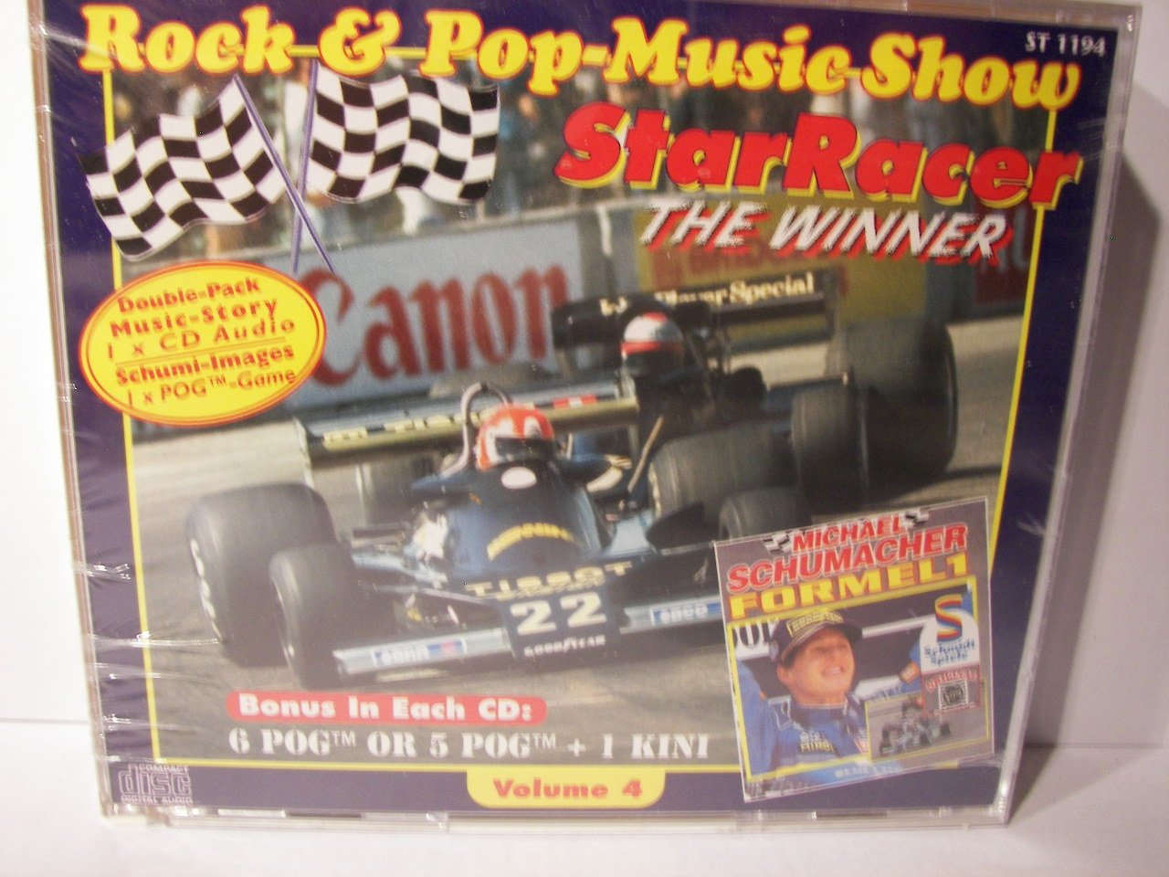 ROCK & POP-MUSIC SHOW STARRACER - ALAN'S RACE PROJECT VOL. 4 (2CD) Music