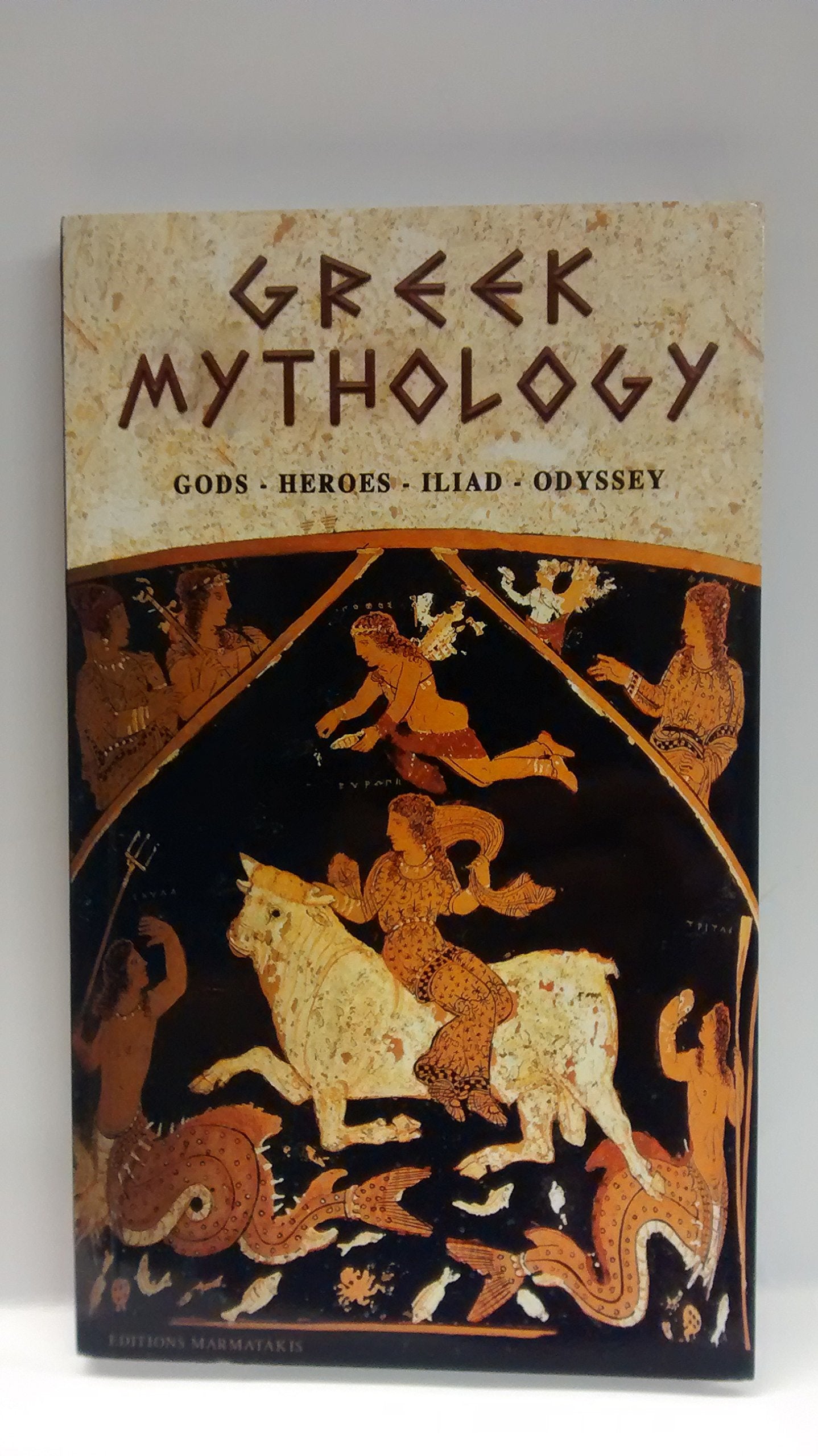 Greek Mythology Gods Heroes Iliad Odysesey Books